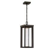 Shore Pointe 18" LED Outdoor Pendant, Oil Rubbed Bronze Finish - Bees Lighting