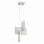 Coburg 23" LED Pendant, Silver Finish - Bees Lighting