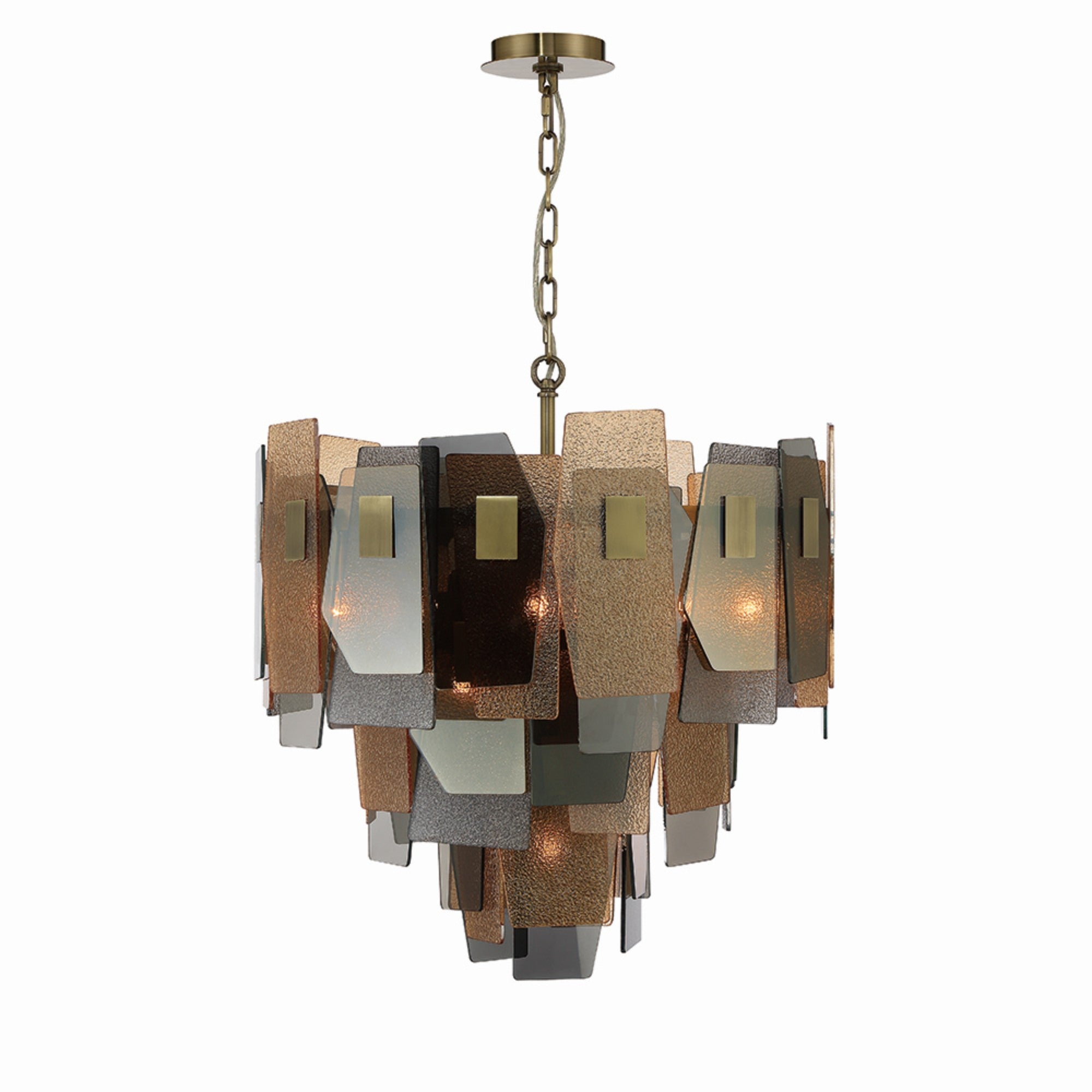 Cocolina Chandelier Brass Finish - Bees Lighting