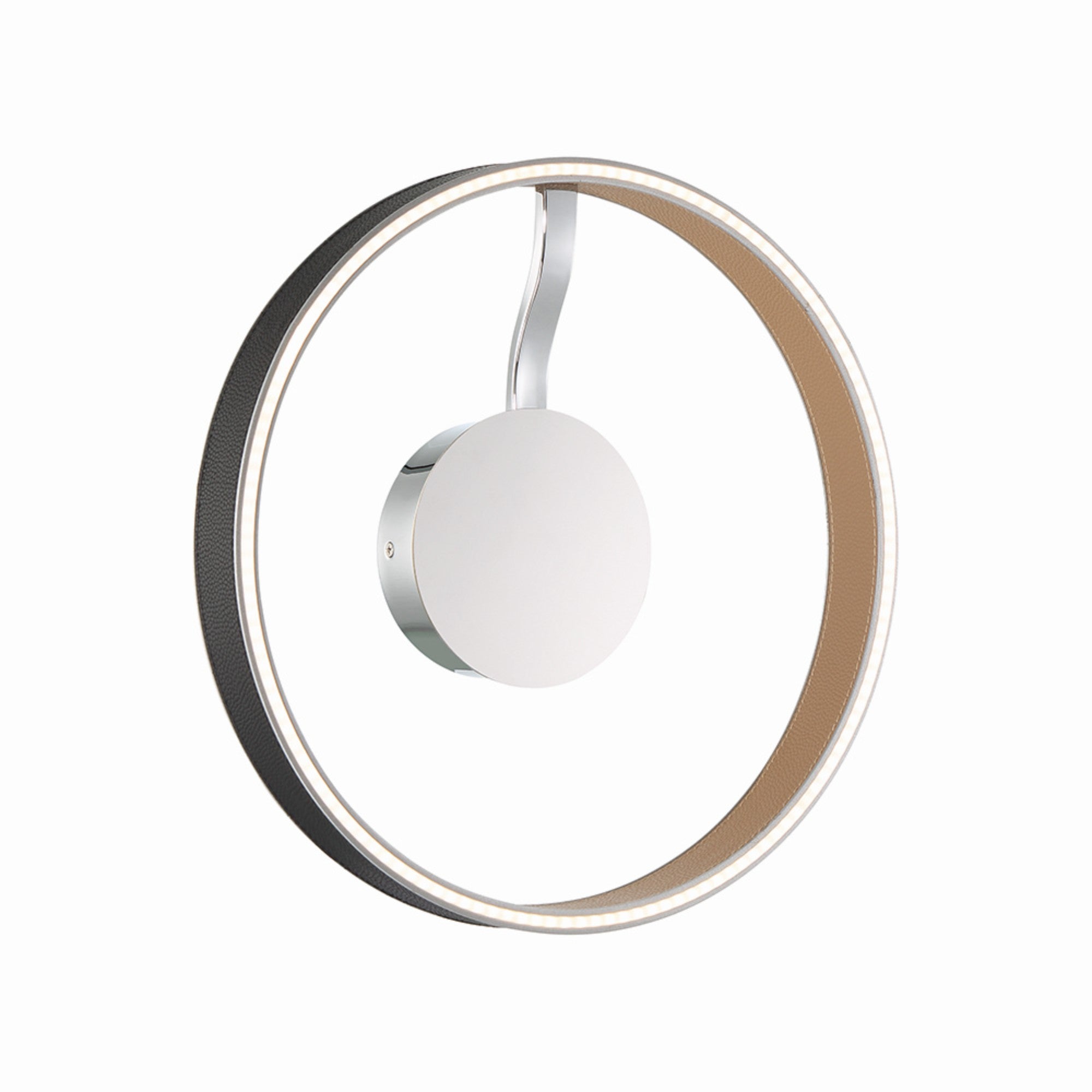 Verdura 15" LED Flush Mount, Black Finish - Bees Lighting