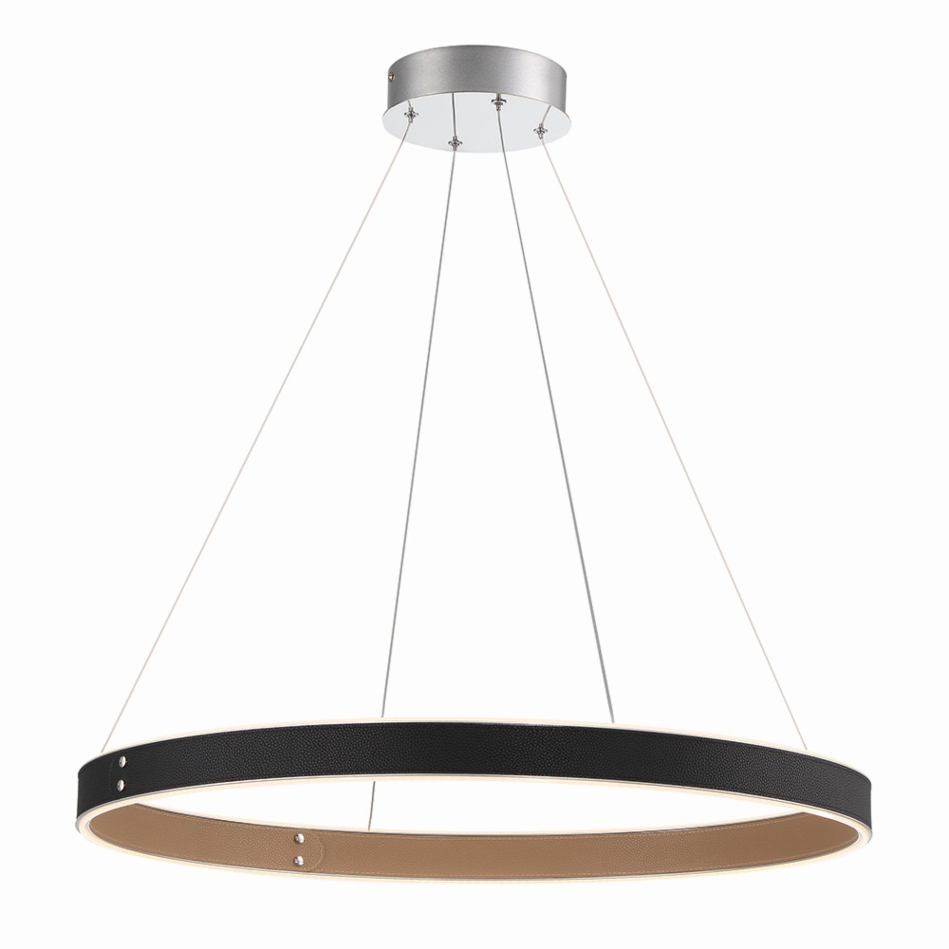 Verdura 29" LED Pendant, Black Finish - Bees Lighting