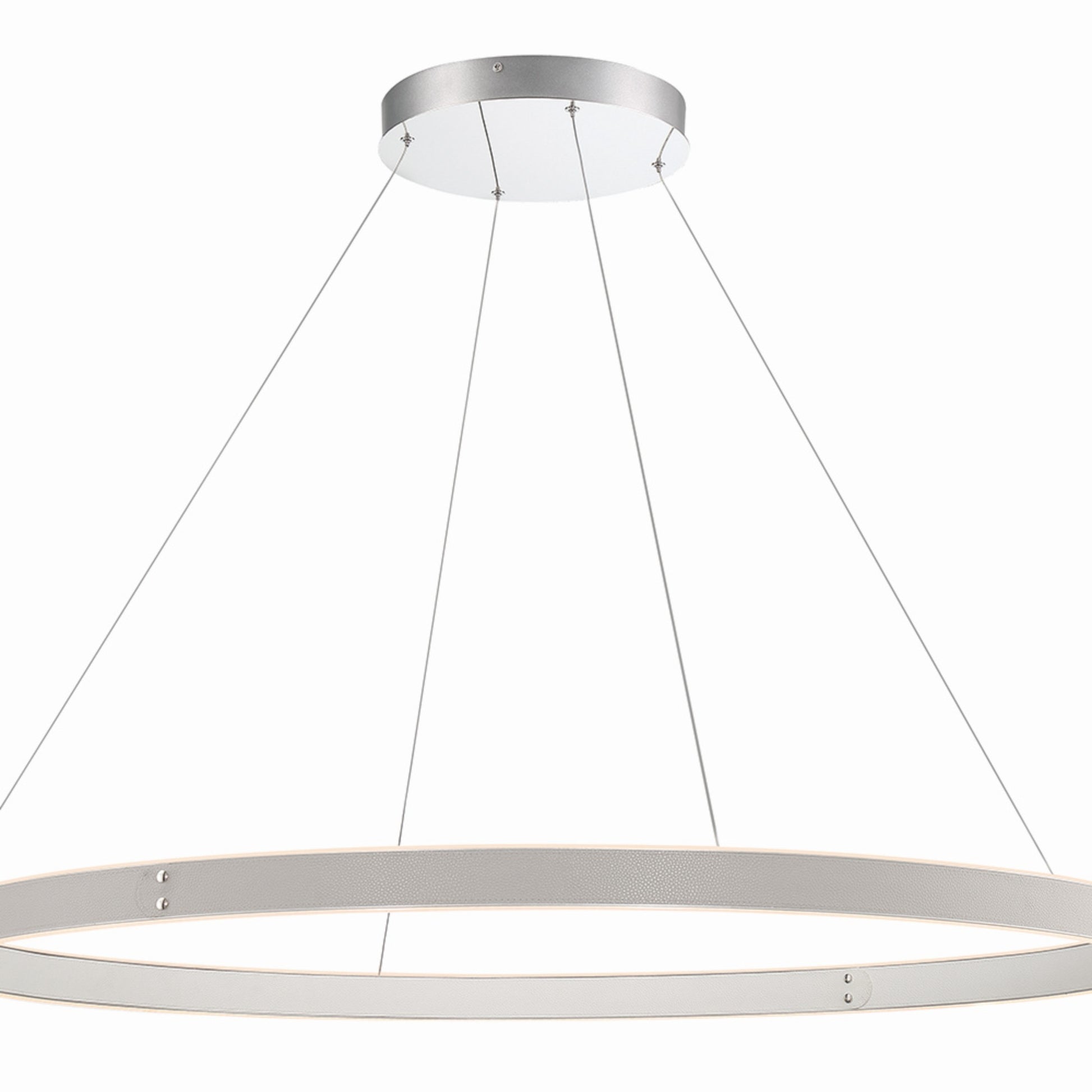 Verdura 45" LED Chandelier, Grey Finish - Bees Lighting