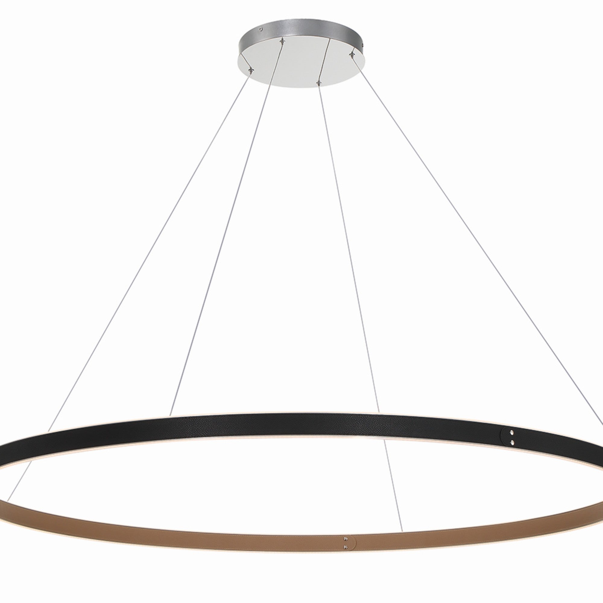 Verdura 60" LED Grand Chandelier, Black Finish - Bees Lighting