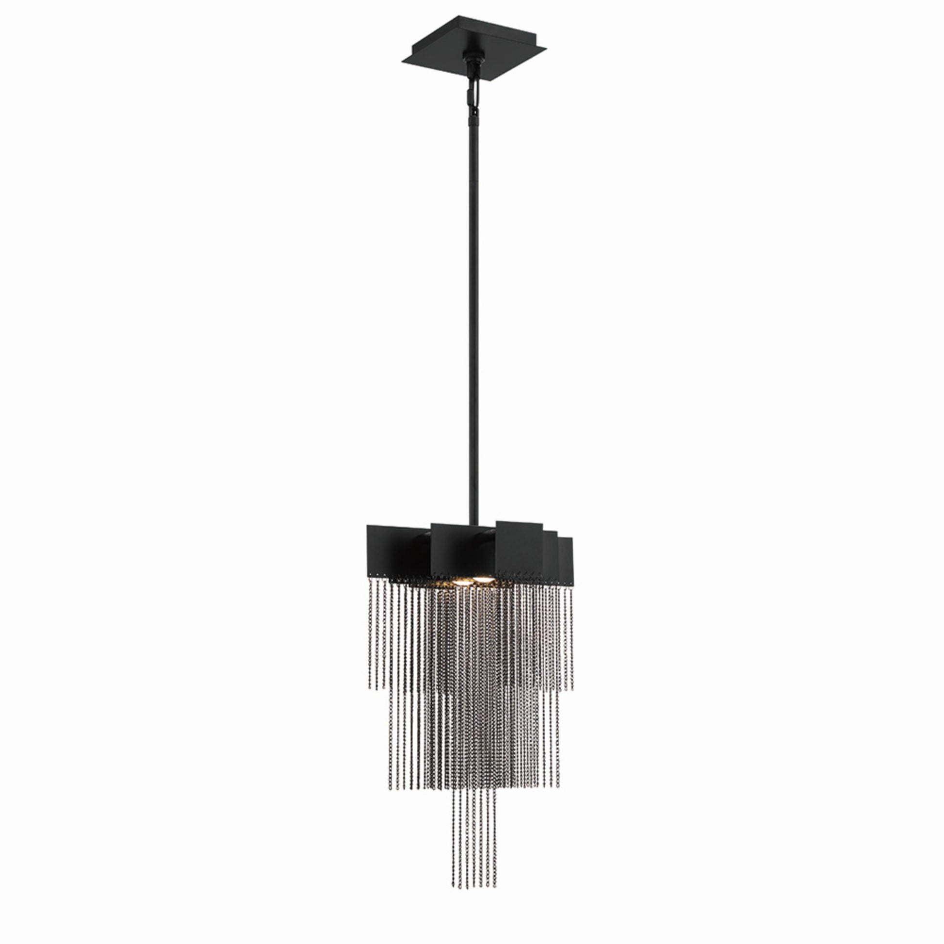 Bloomfield 18" LED Pendant, Black Finish - Bees Lighting