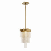 Bloomfield 18" LED Pendant, Gold Finish - Bees Lighting