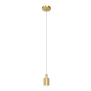 Keele 4" LED Pendant, Champagne Gold Finish - Bees Lighting
