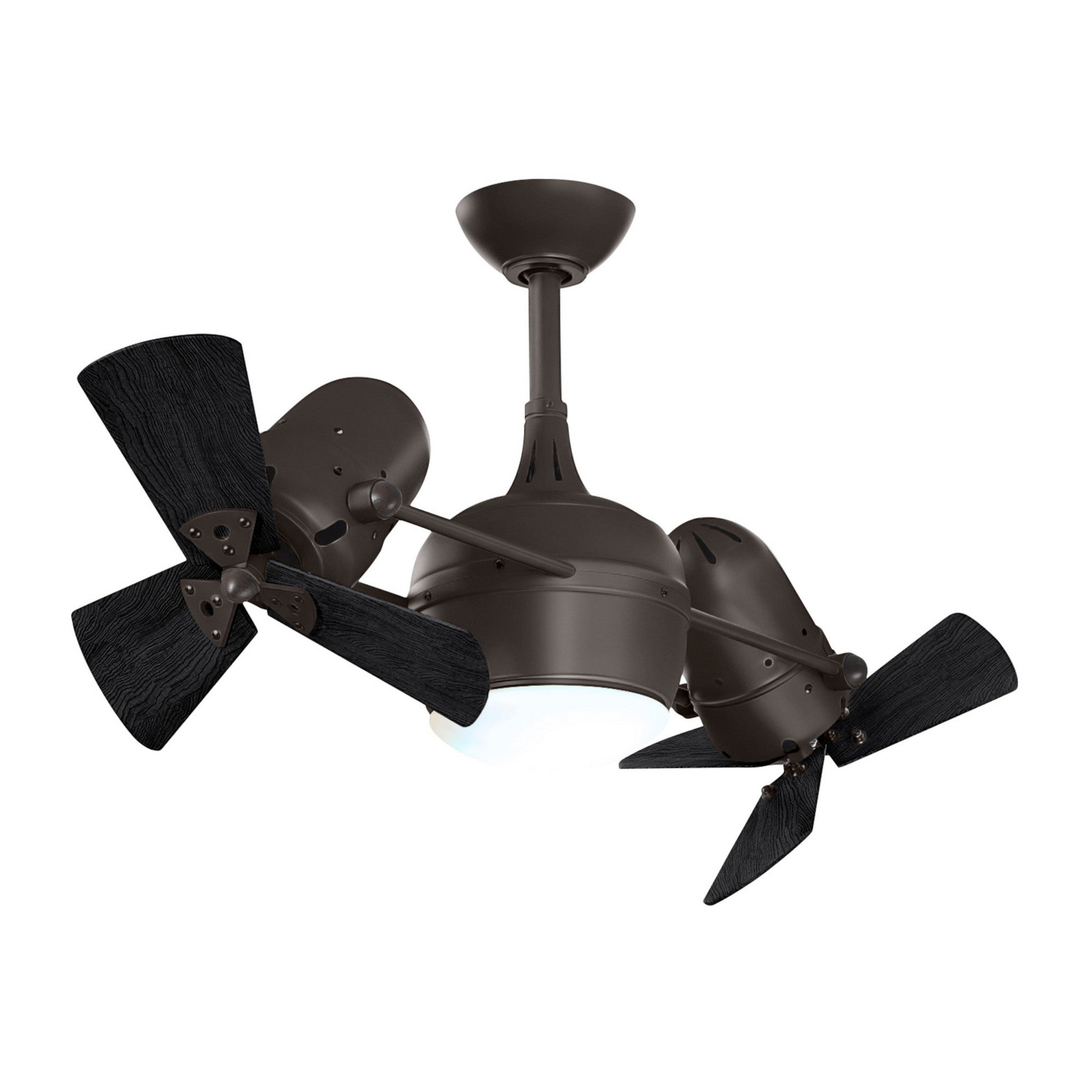 Dagny 41" Rotational Dual Ceiling Fan with Light - Bees Lighting