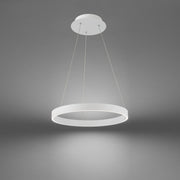 Sirius 18" LED Pendant, White Finish - Bees Lighting