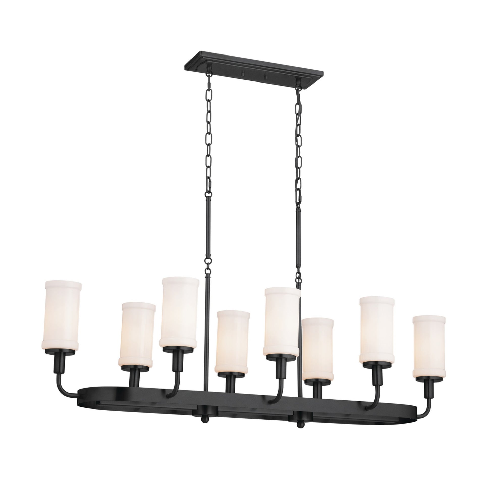 Vetivene 47" 8-Light Linear Chandelier - Bees Lighting