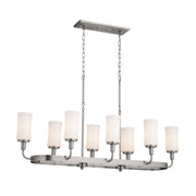 Vetivene 47" 8-Light Linear Chandelier - Bees Lighting