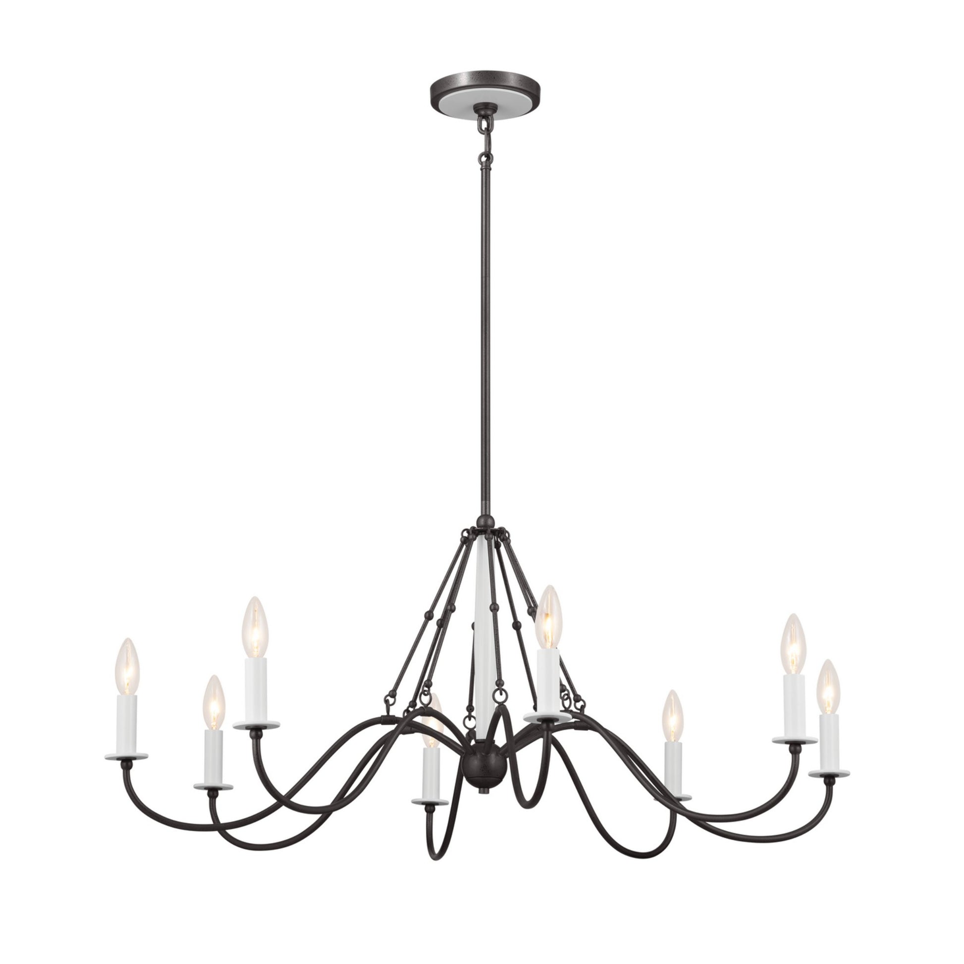 Freesia 1-Tier Chandelier - Bees Lighting