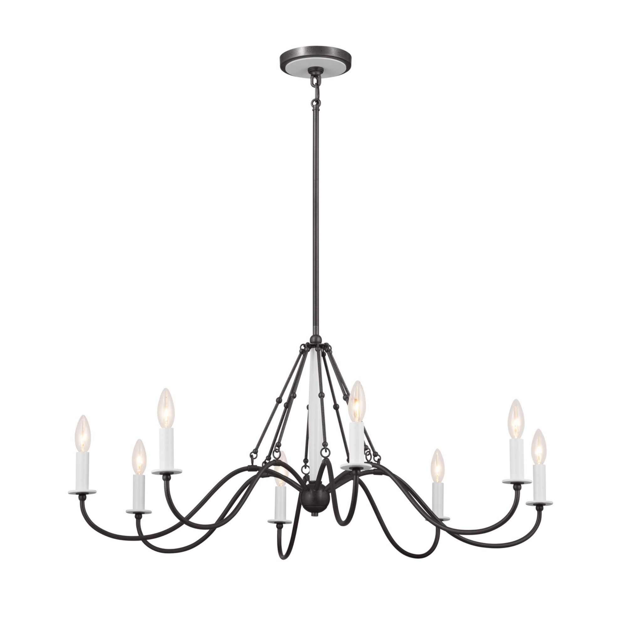 Freesia 1-Tier Chandelier - Bees Lighting