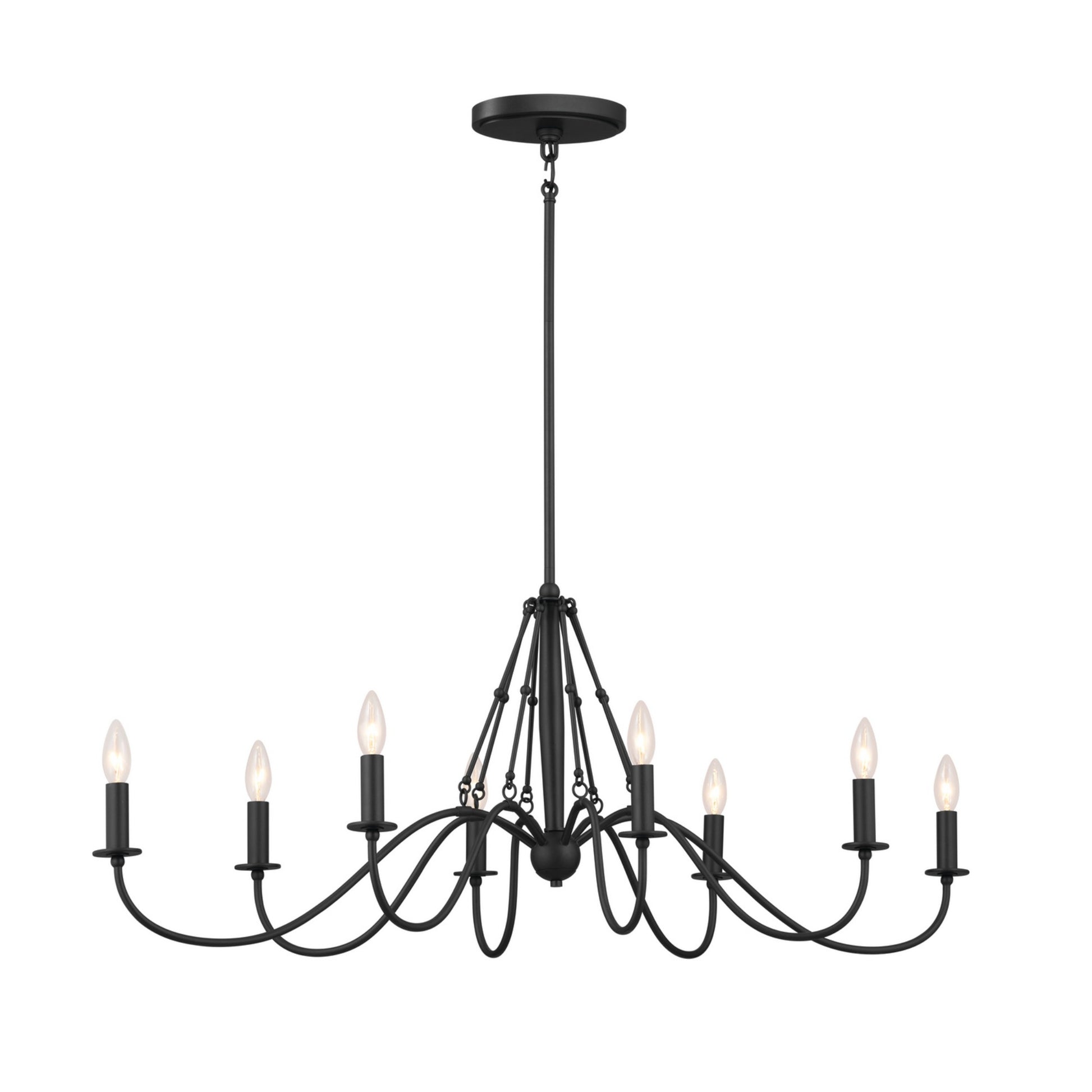 Freesia 1-Tier Chandelier - Bees Lighting