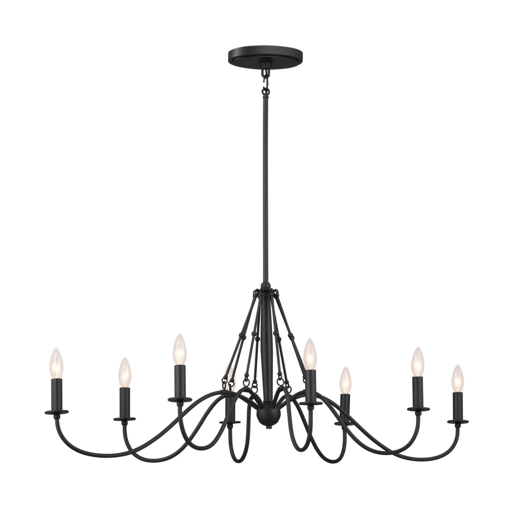 Freesia 1-Tier Chandelier - Bees Lighting