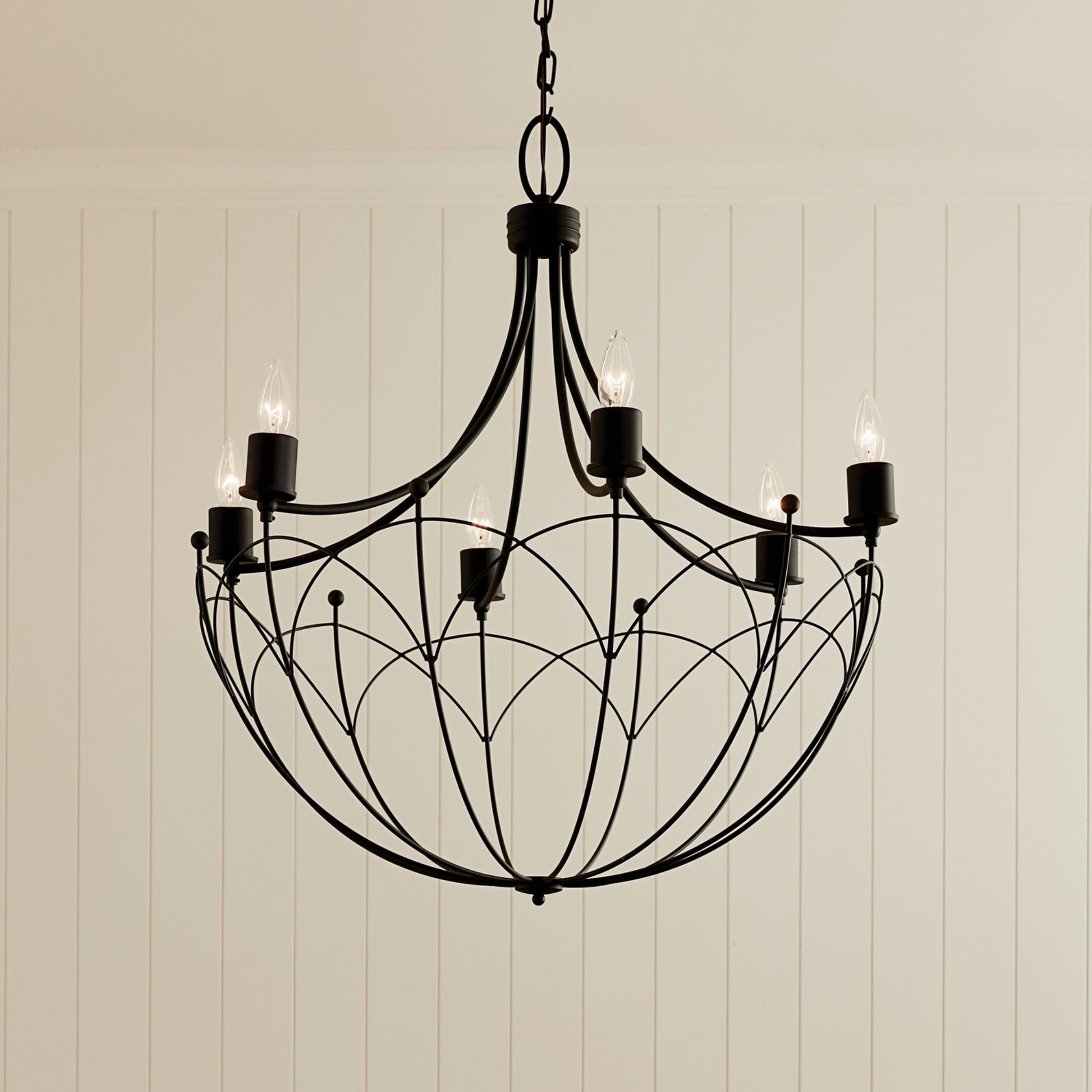 Topiary 28 in. 6 lights Chandelier - Bees Lighting