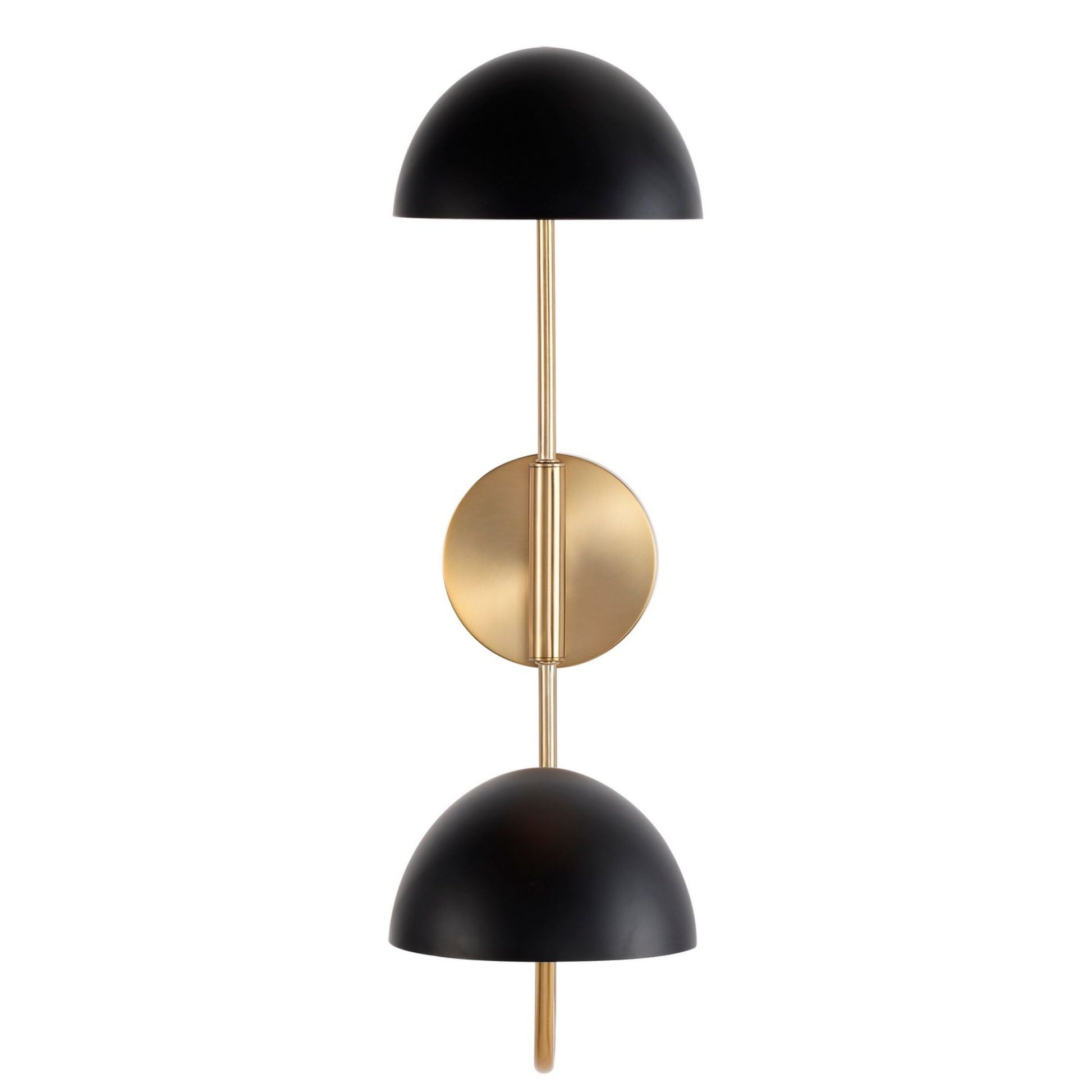 Trilby 25" Swing Arm Wall Sconce, Black Finish - Bees Lighting