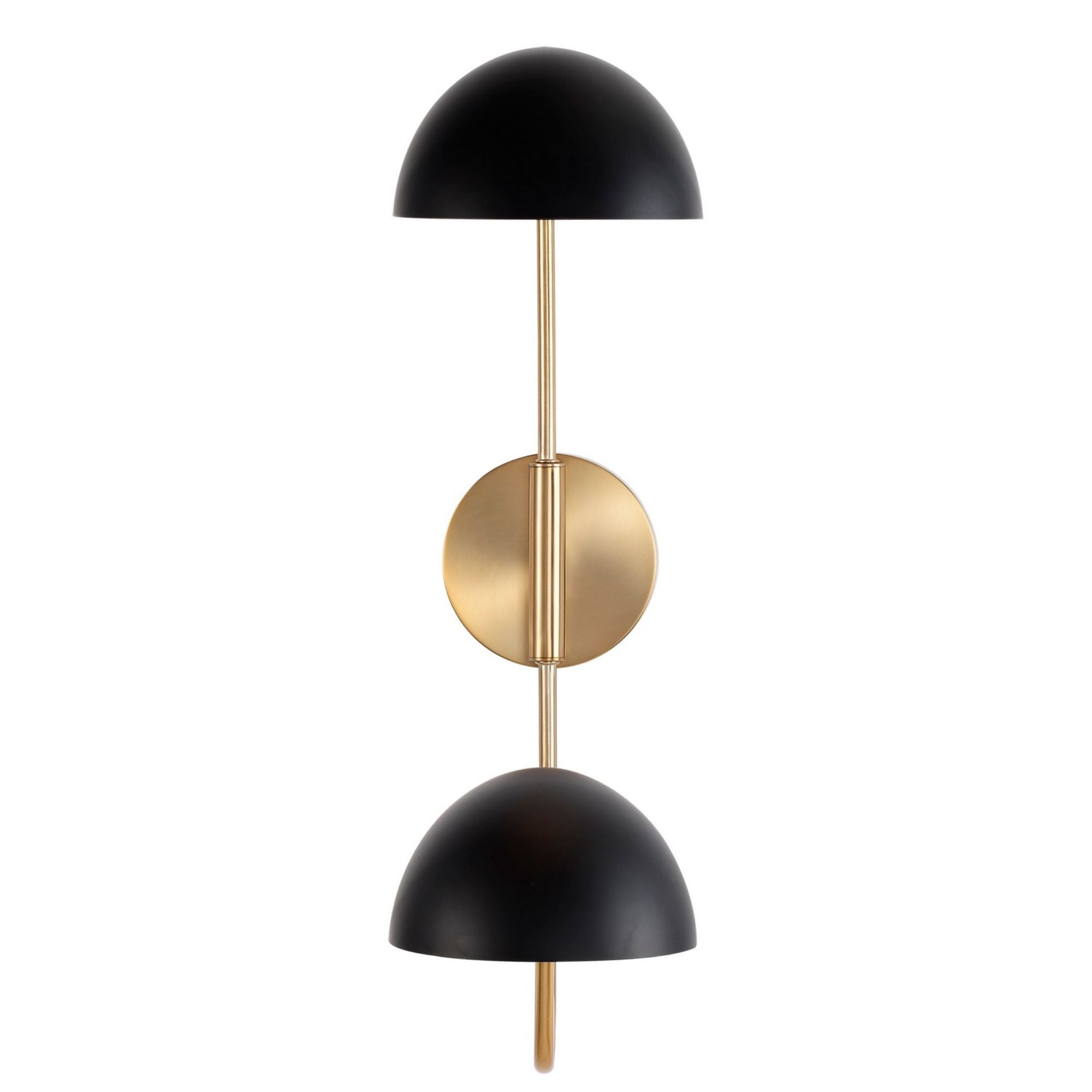 Trilby 25" Swing Arm Wall Sconce, Black Finish - Bees Lighting
