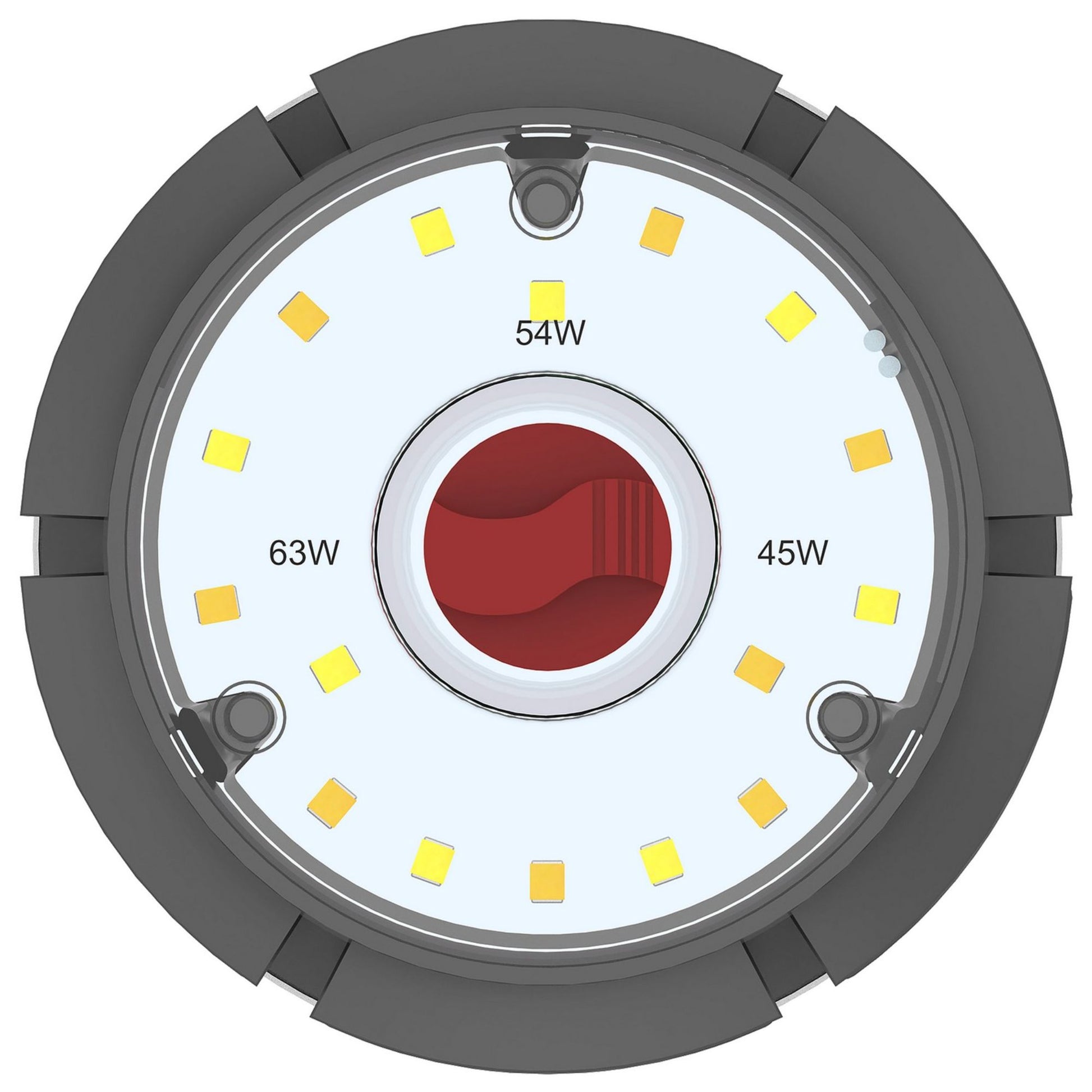 Hi-Pro Retrofit LED Corn Bulb, 45W|54W|63W, 8800lm, 30K|40K|50K, EX39 Mogul, 120-277V - Bees Lighting