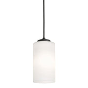 Leo 4" Mini Pendant, Black Finish - Bees Lighting