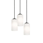 Leo 18" 3-Light Pendant, Black Finish - Bees Lighting