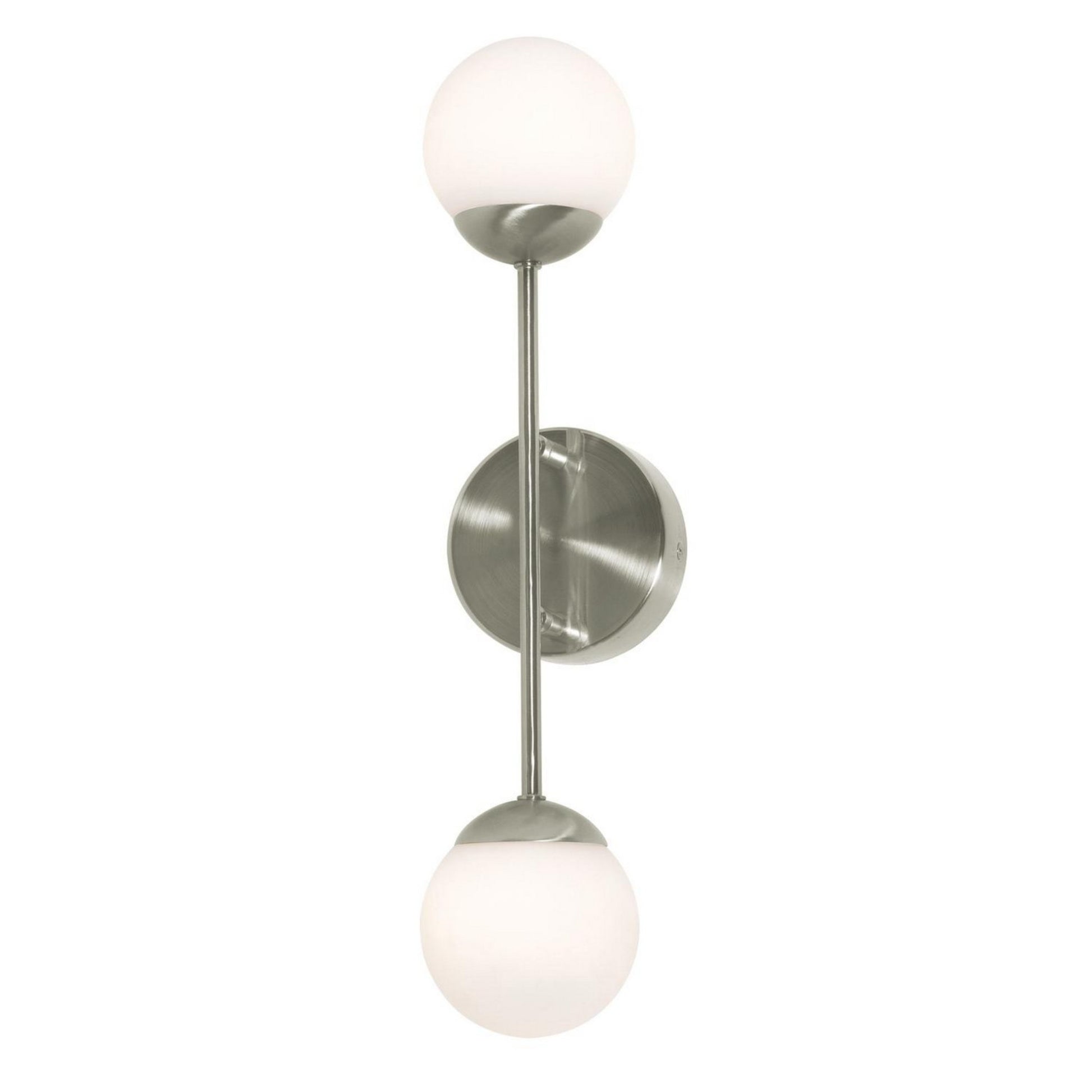 Pearl 17" LED Wall Sconce, Satin Nickel Finish - Bees Lighting