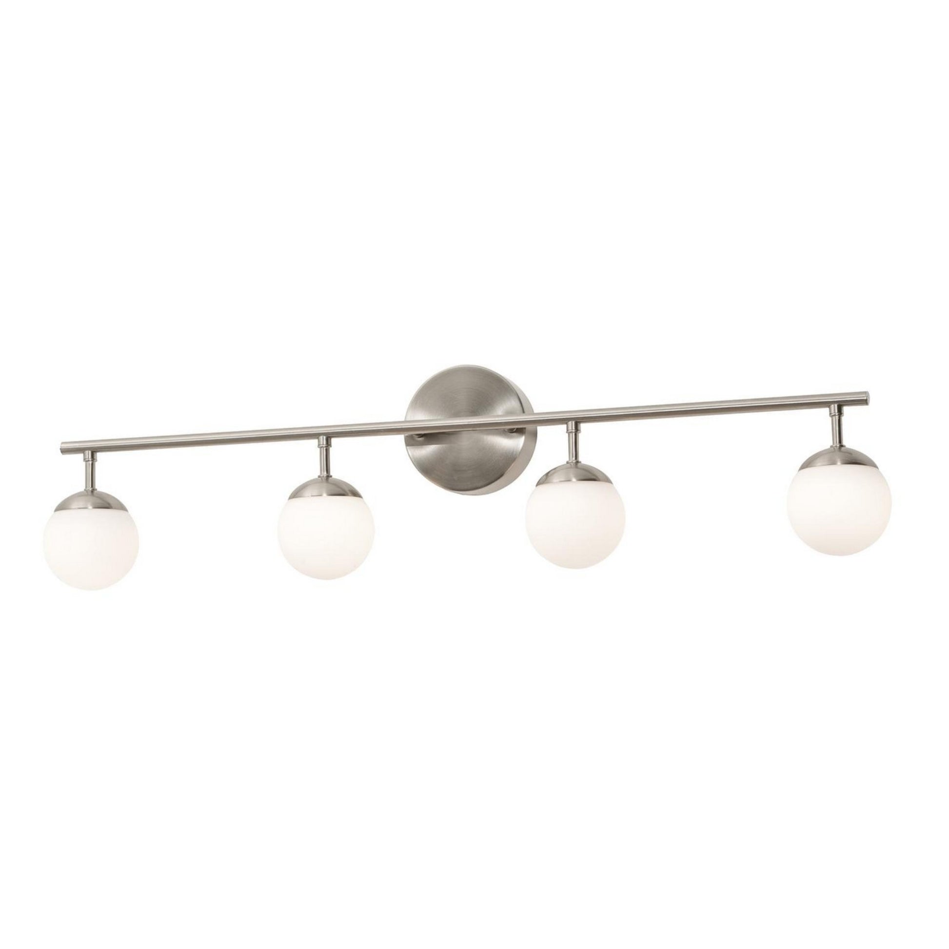 Pearl 32" LED Vanity, Satin Nickel Finish - Bees Lighting