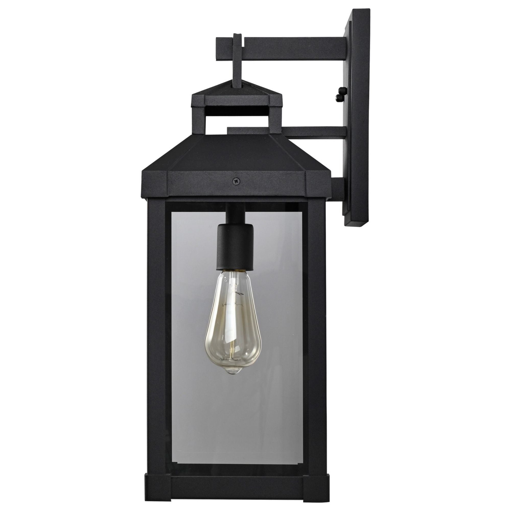 Corning 20" Outdoor Wall Light, Matte black Finish - Bees Lighting