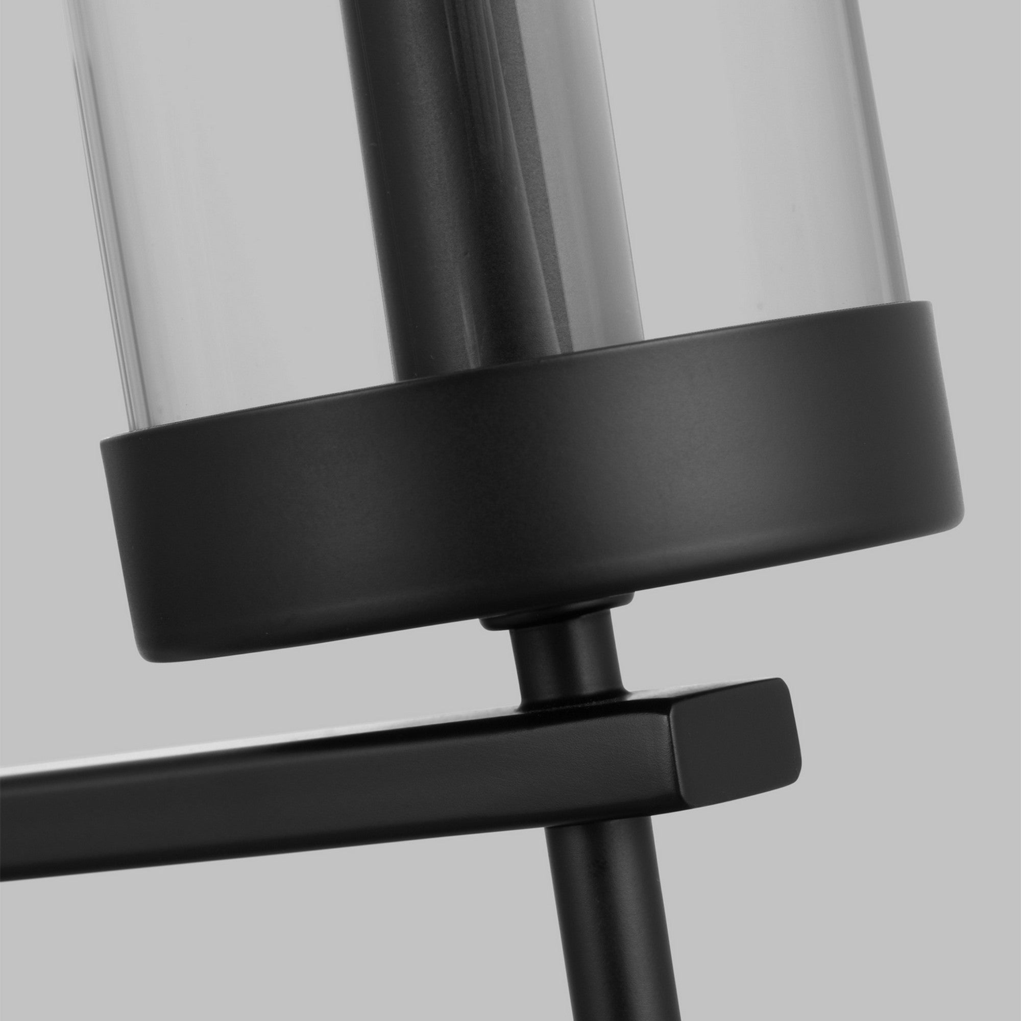Zire 18" 3-Light Chandelier, Midnight Black Finish - Bees Lighting