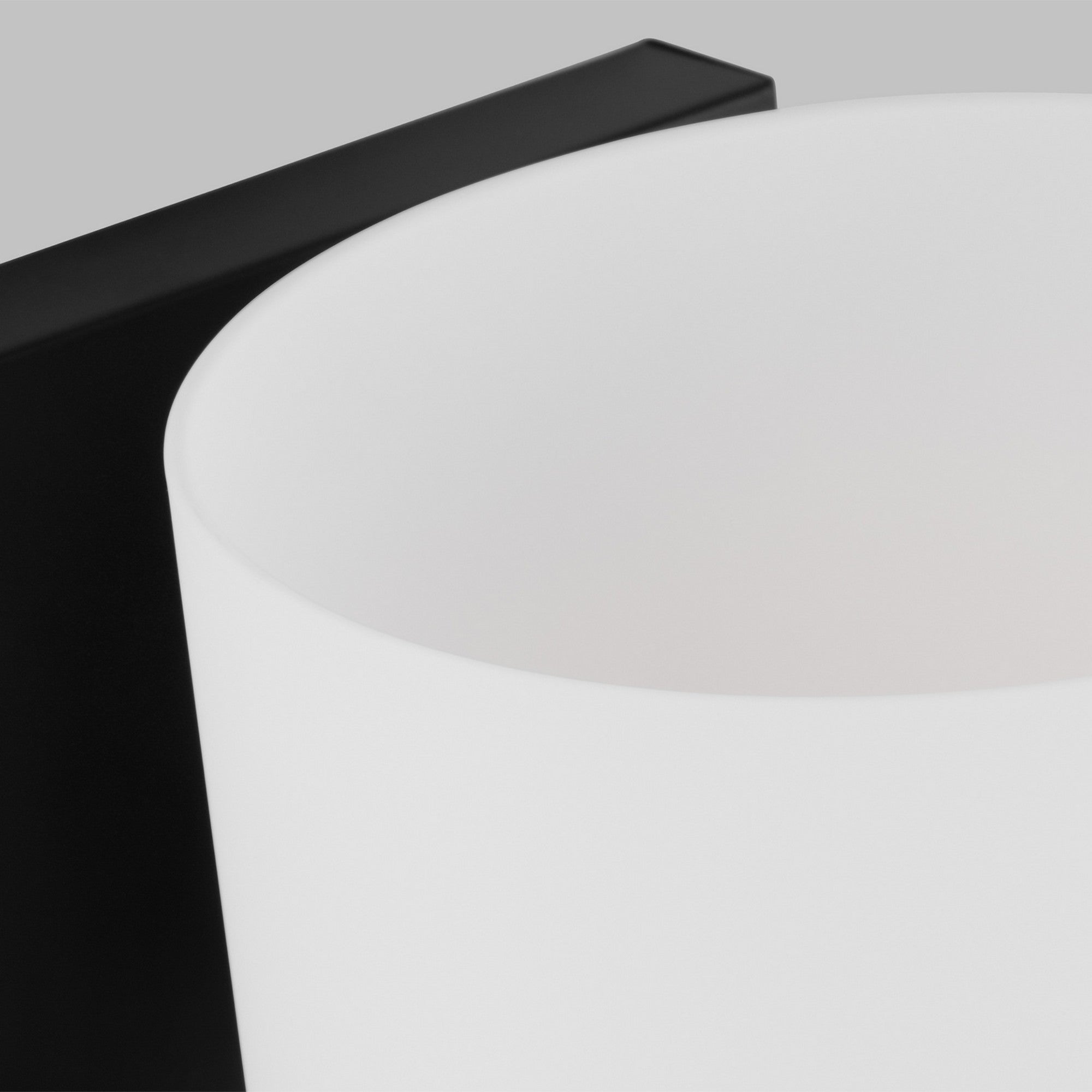 Canfield 8" LED Bathroom Sconce, Midnight Black Finish - Bees Lighting