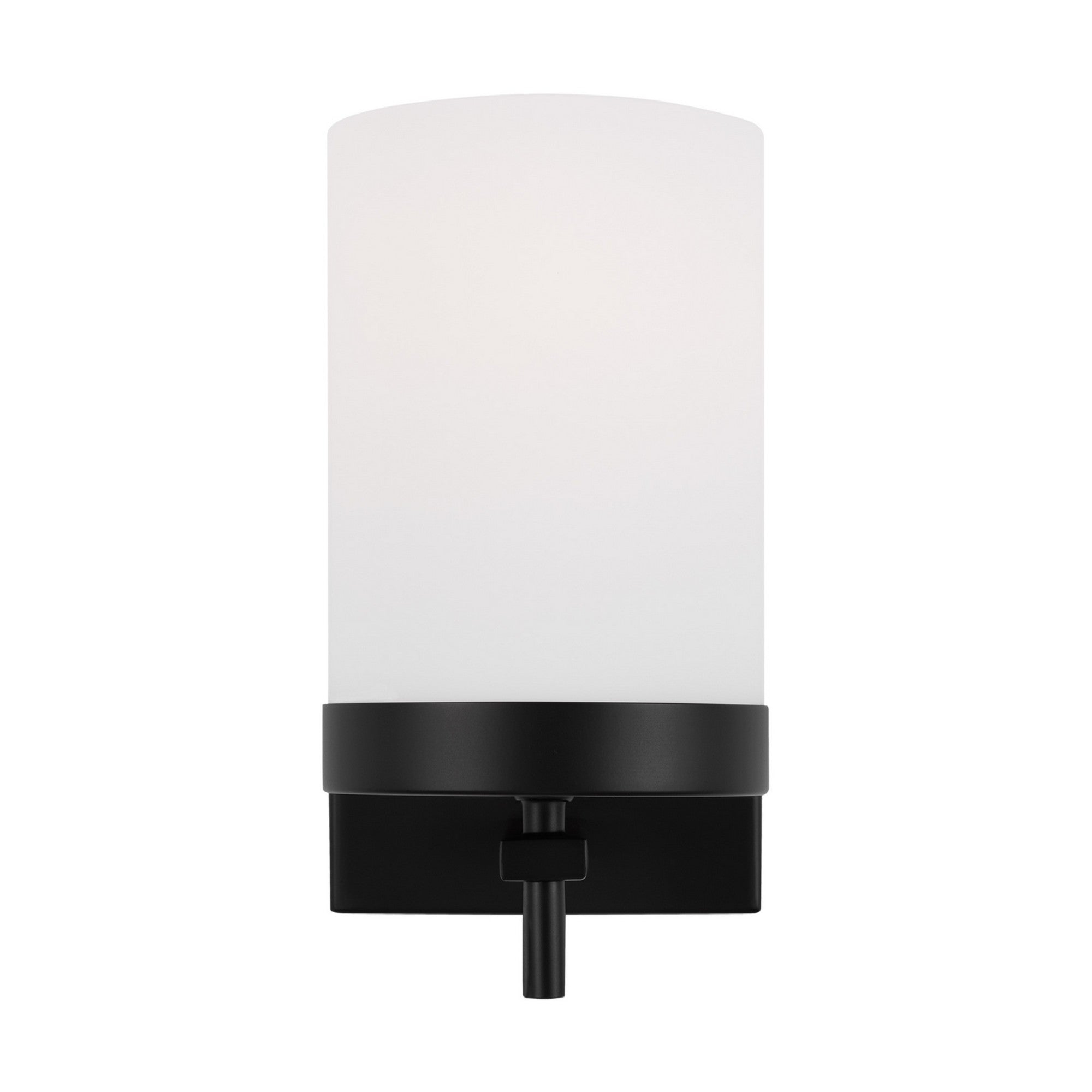 Zire 8" Bath Sconce, Midnight Black Finish - Bees Lighting