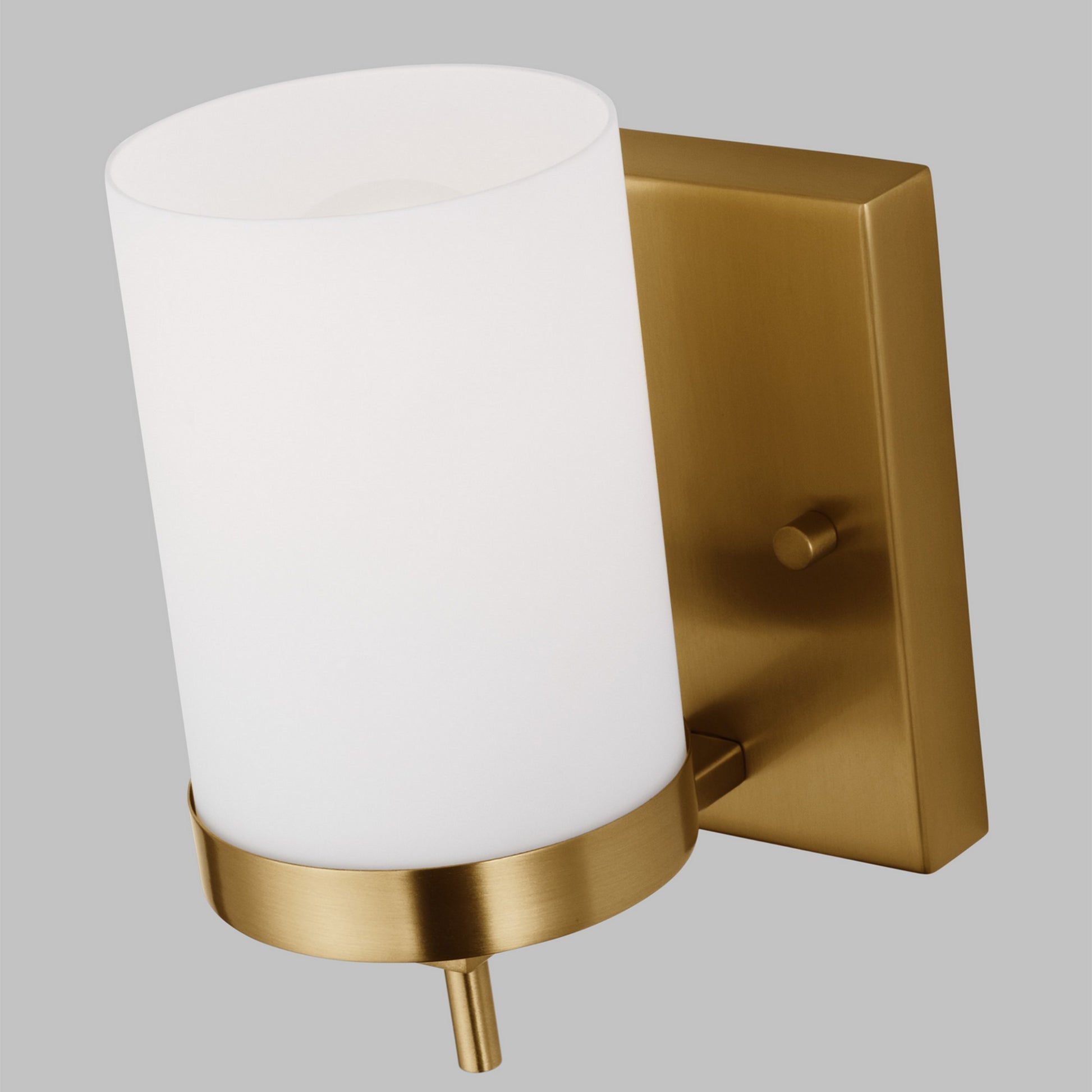 Zire 8" LED Bath Sconce, Satin Brass Finish - Bees Lighting
