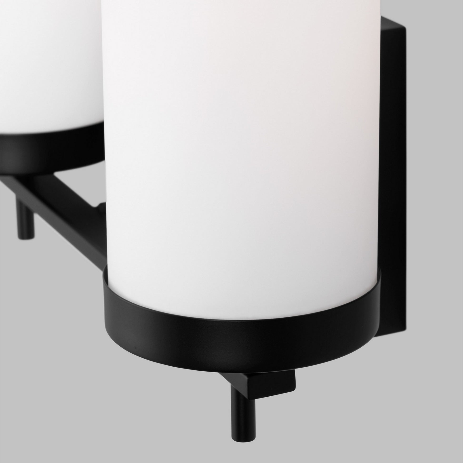 Zire 14" 2-Light LED Bathroom Vanity, Midnight Black Finish - Bees Lighting