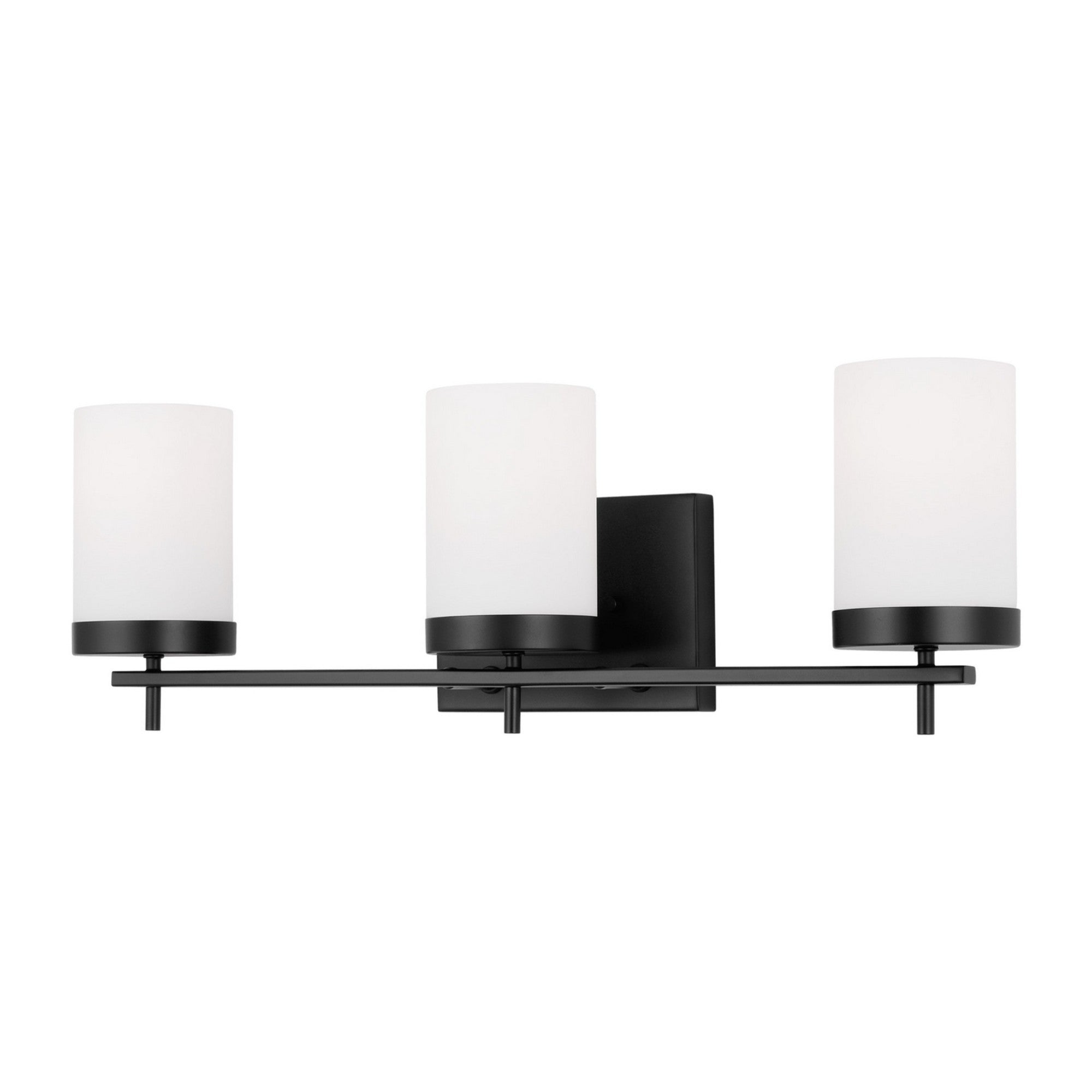 Zire 24" 3-Light Bathroom Vanity, Midnight Black Finish - Bees Lighting
