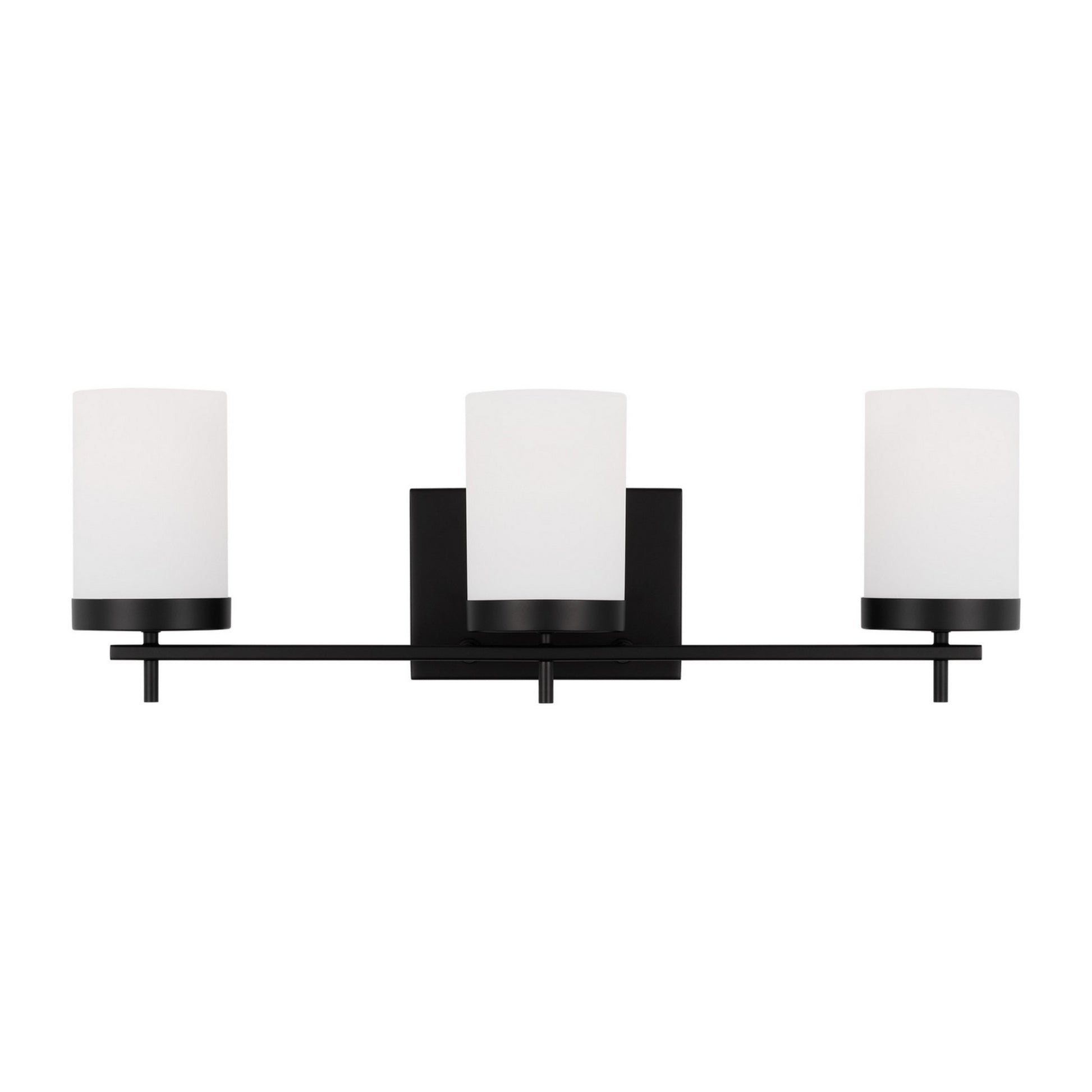 Zire 24" 3-Light Bathroom Vanity, Midnight Black Finish - Bees Lighting
