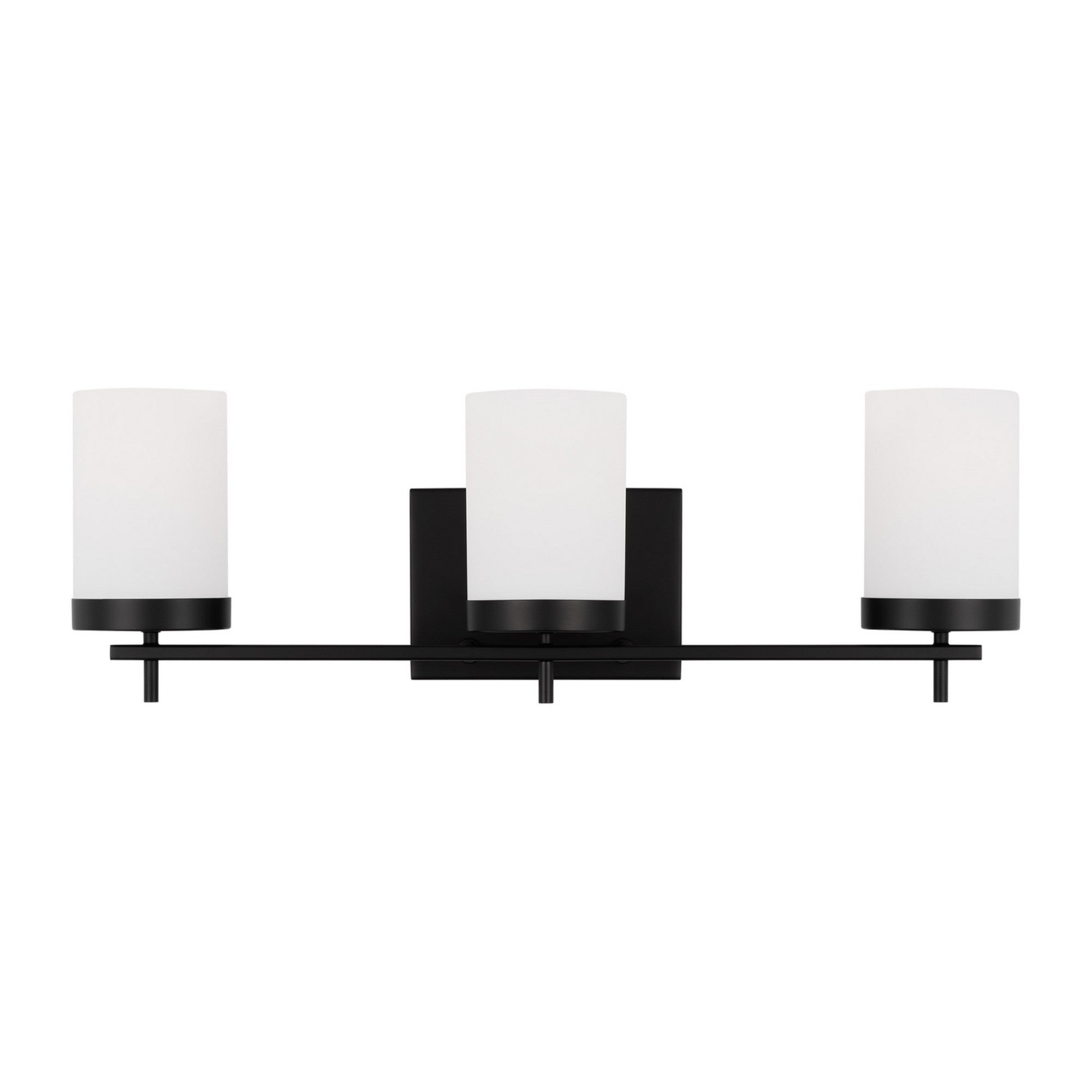 Zire 24" 3-Light Bathroom Vanity, Midnight Black Finish - Bees Lighting