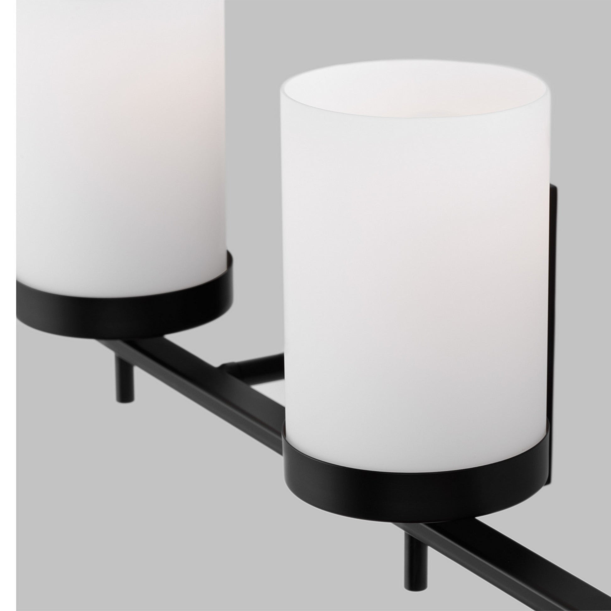 Zire 34" 4-Light LED Bathroom Vanity, Midnight Black Finish - Bees Lighting