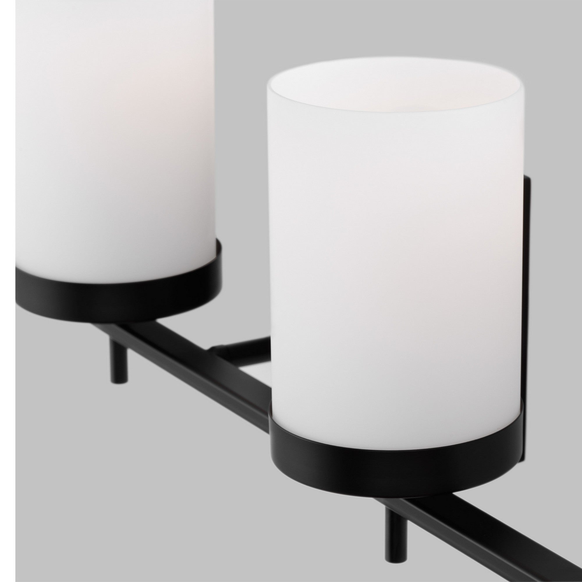 Zire 34" 4-Light LED Bathroom Vanity, Midnight Black Finish - Bees Lighting