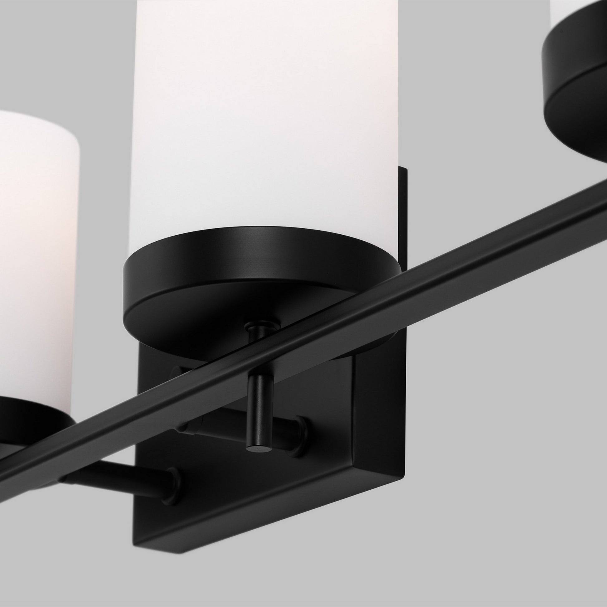 Zire 34" 4-Light LED Bathroom Vanity, Midnight Black Finish - Bees Lighting