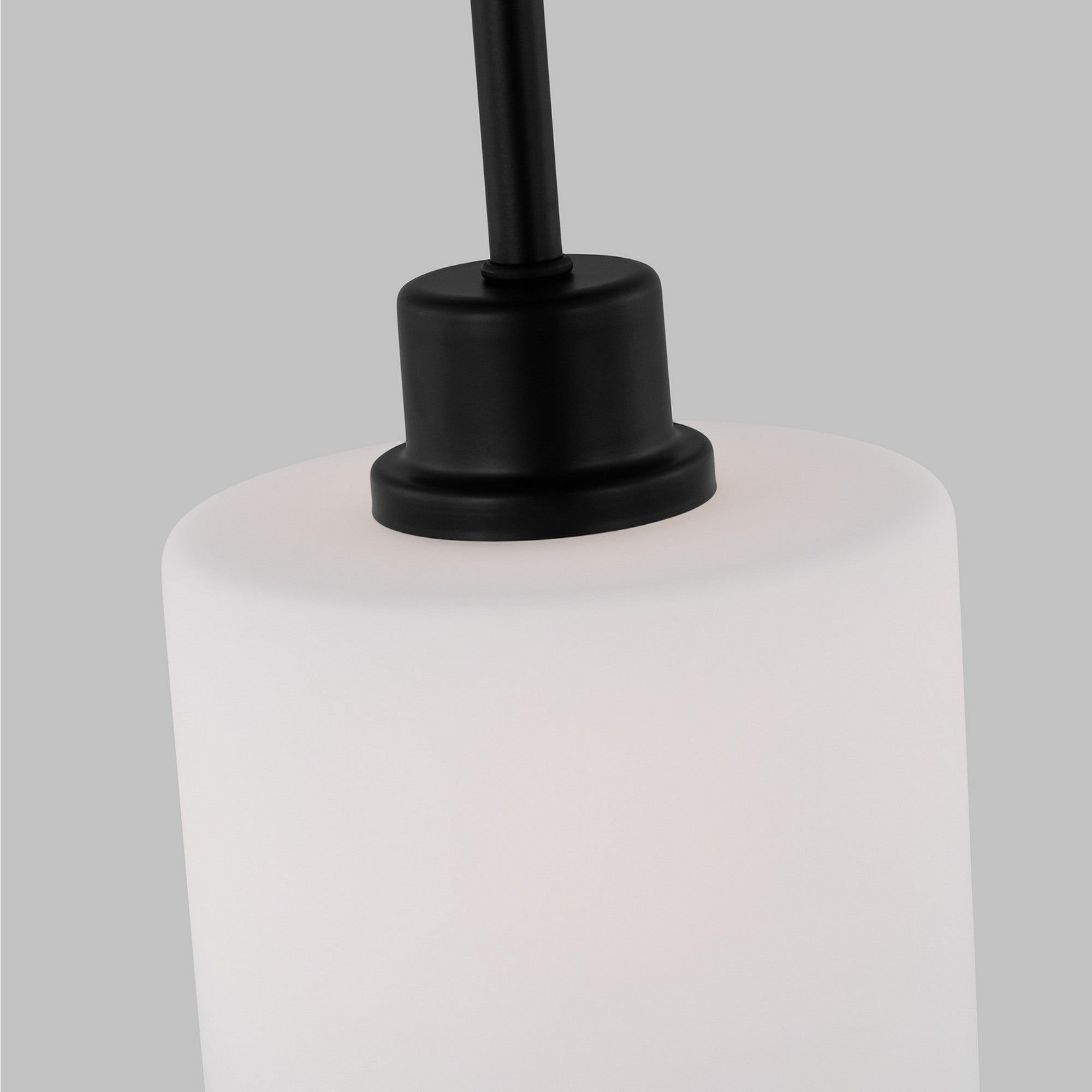 Canfield 6" Mini Pendant, Midnight Black Finish - Bees Lighting