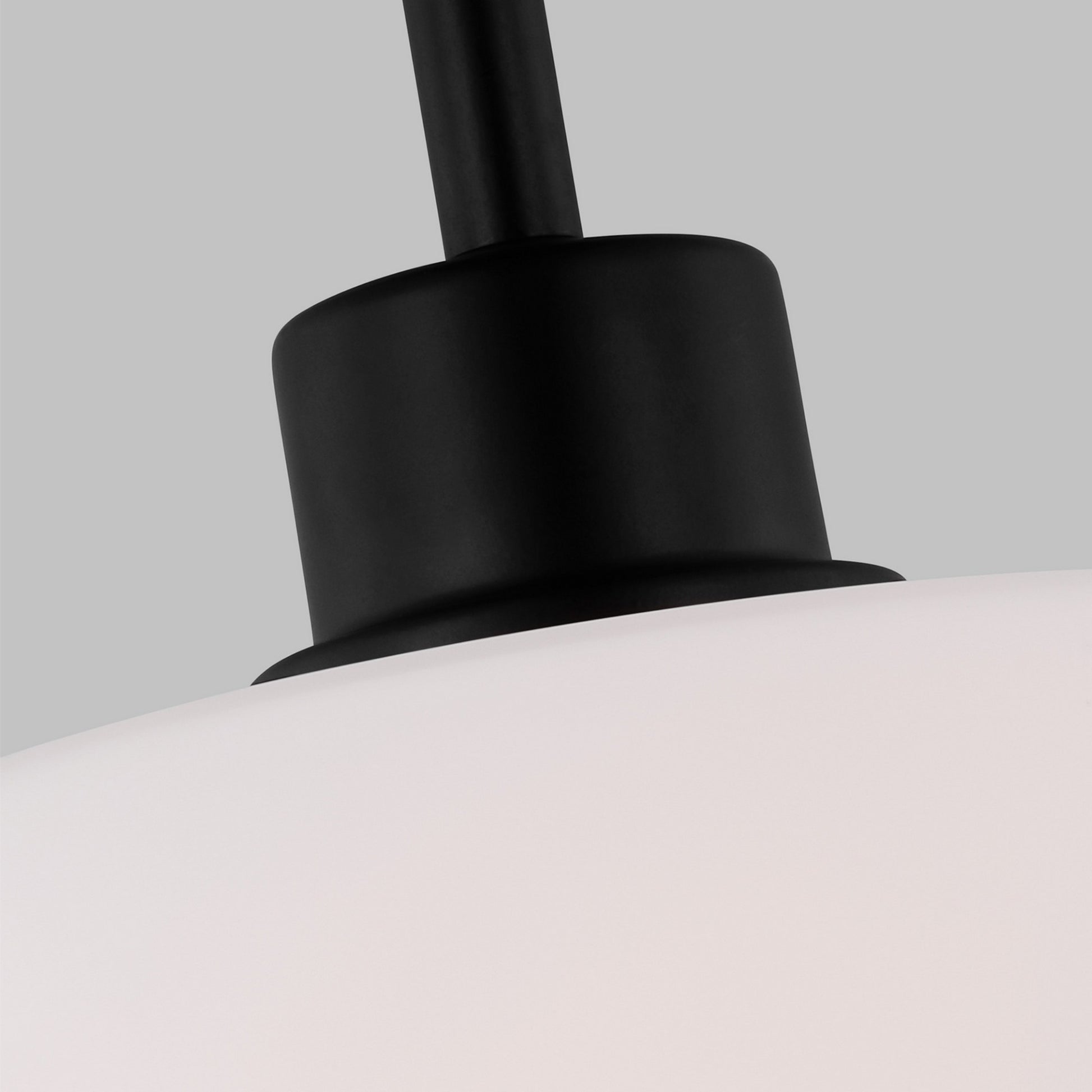 Canfield 6" Mini Pendant, Midnight Black Finish - Bees Lighting