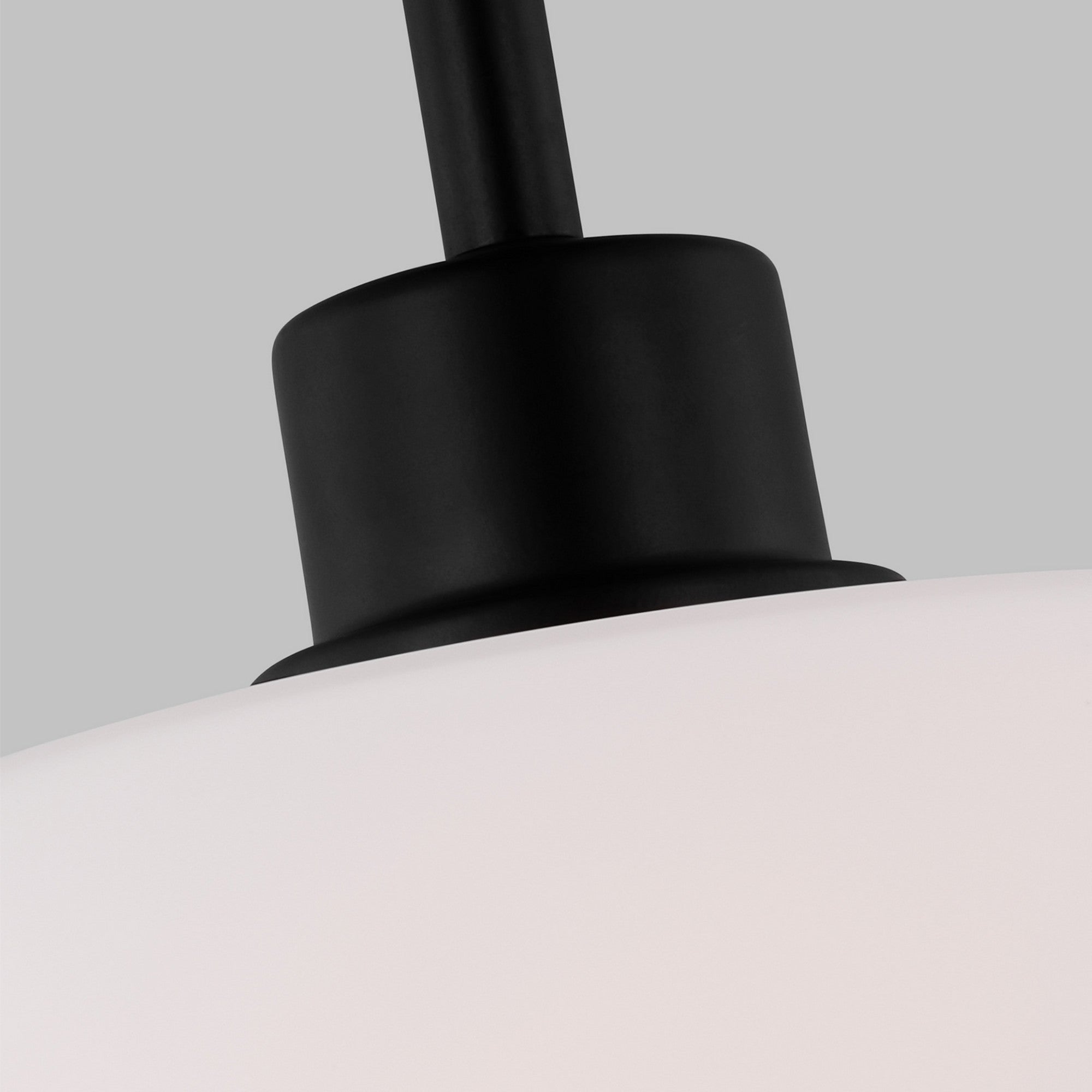 Canfield 6" Mini Pendant, Midnight Black Finish - Bees Lighting