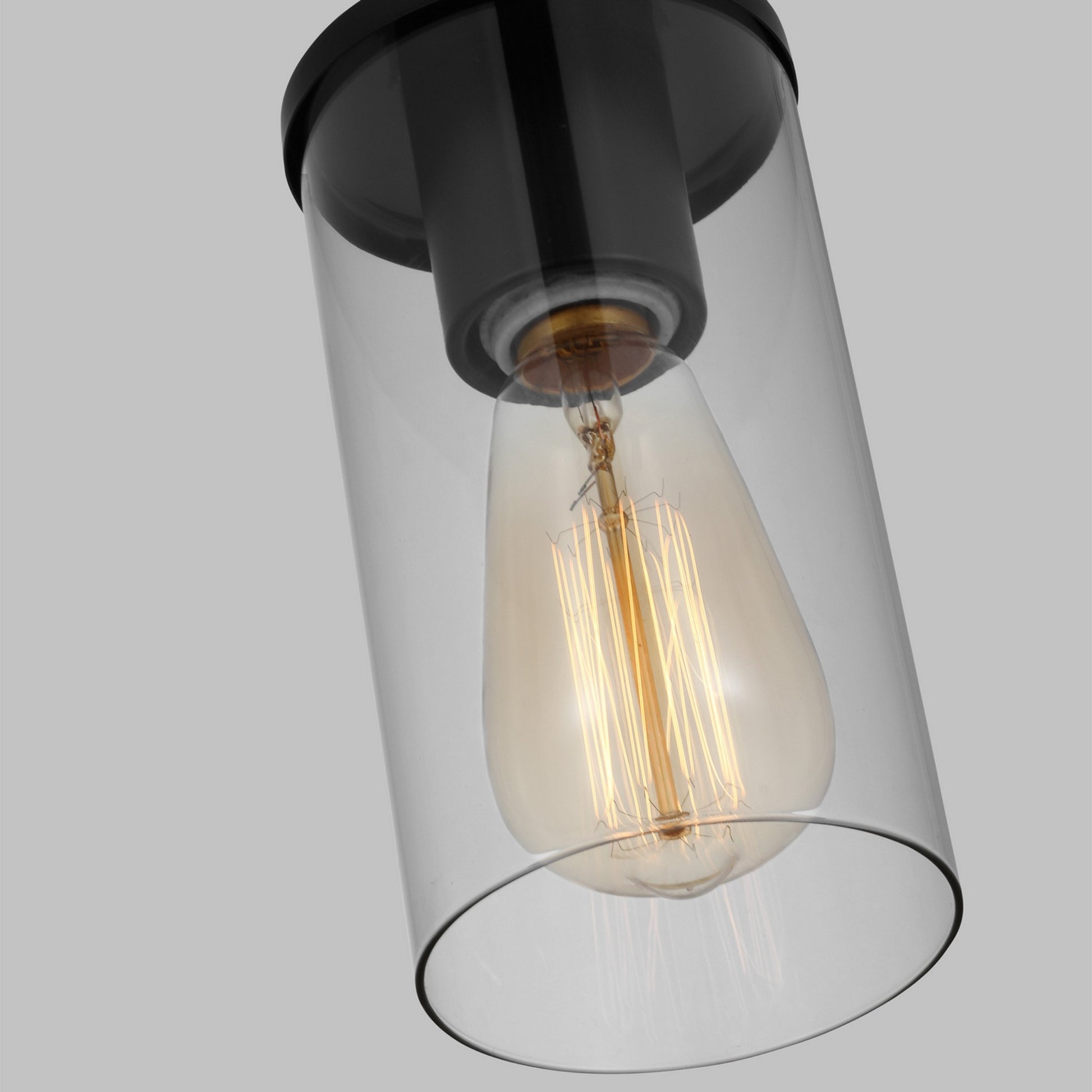 Zire 4" Mini Pendant, Midnight Black Finish - Bees Lighting