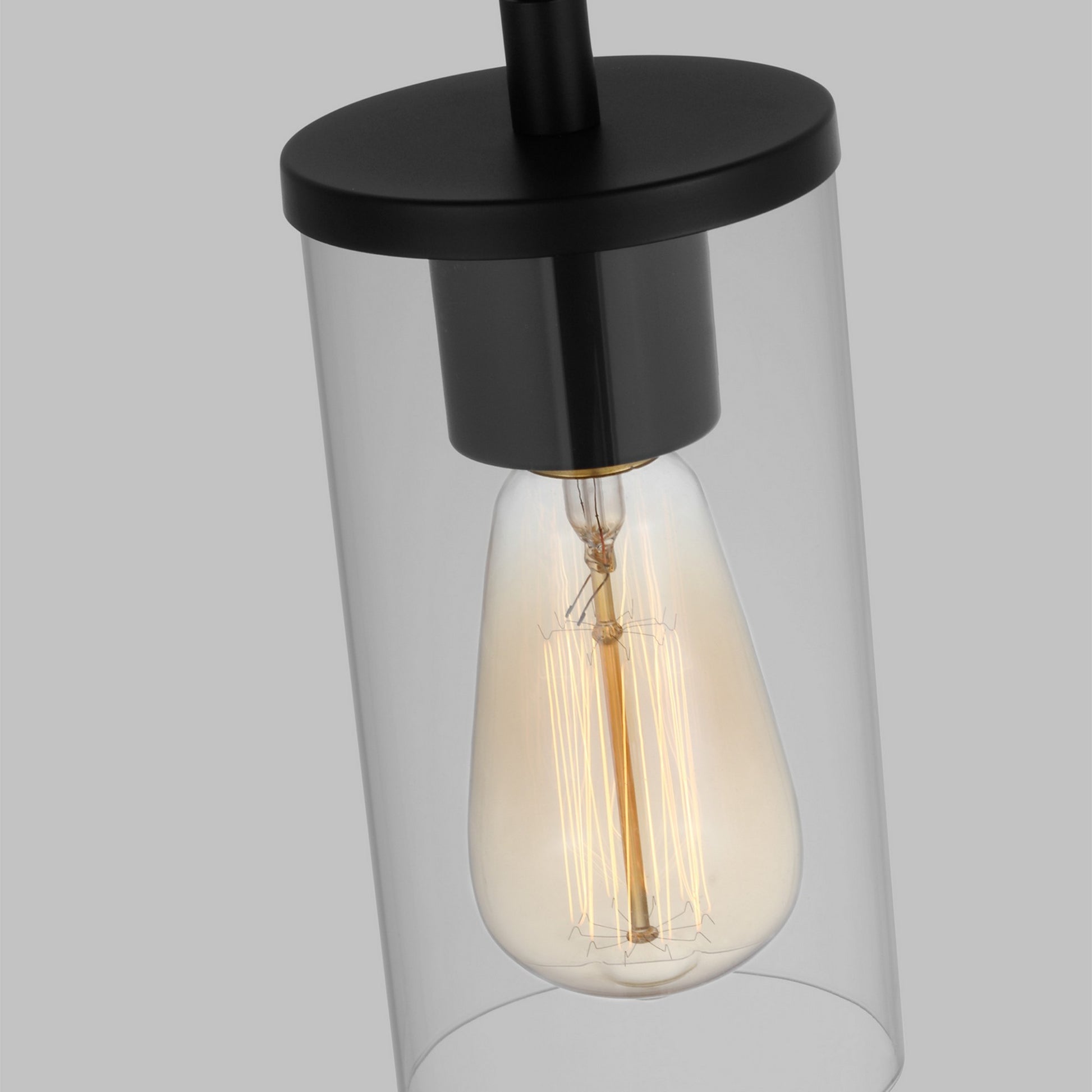 Zire 4" Mini Pendant, Midnight Black Finish - Bees Lighting