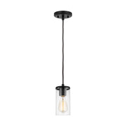 Zire 4" Mini Pendant, Midnight Black Finish - Bees Lighting