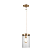 Zire 6" Pendant, Satin Brass Finish - Bees Lighting