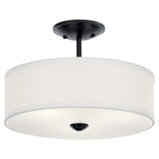 Shailene Round Semi Flush Ceiling Light - Bees Lighting
