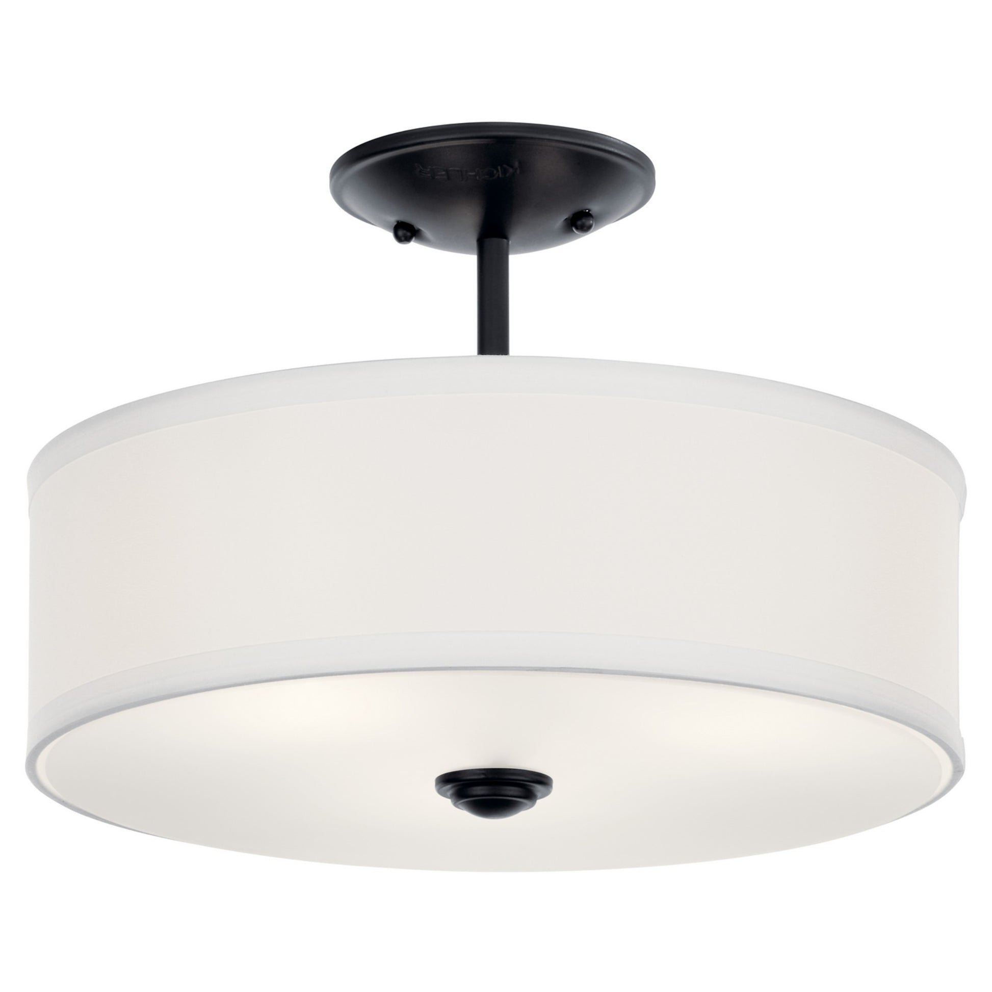 Shailene Round Semi Flush Ceiling Light - Bees Lighting