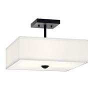 Shailene Square Semi-Flush Mount Ceiling Light - Bees Lighting