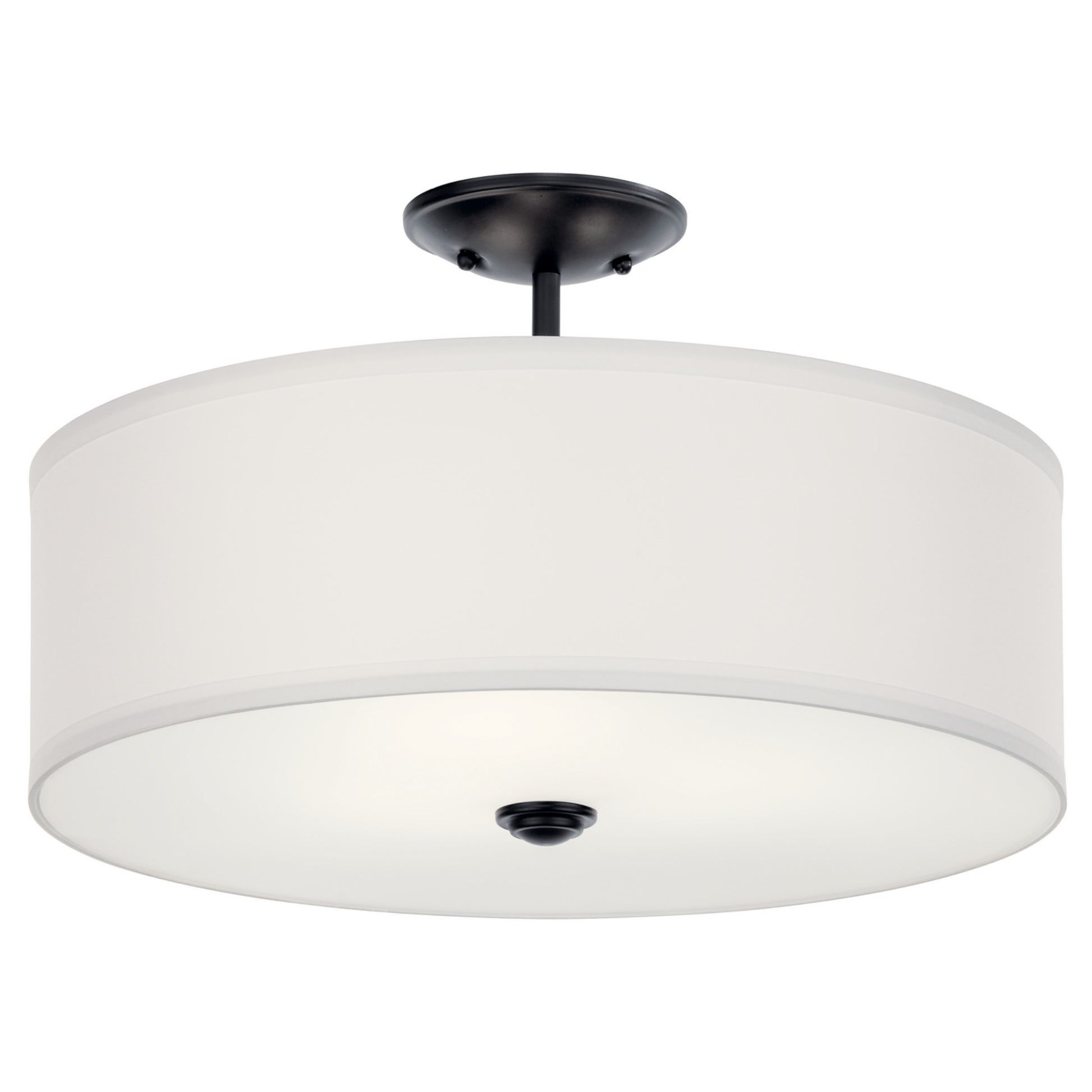 Shailene Round Semi Flush Ceiling Light - Bees Lighting