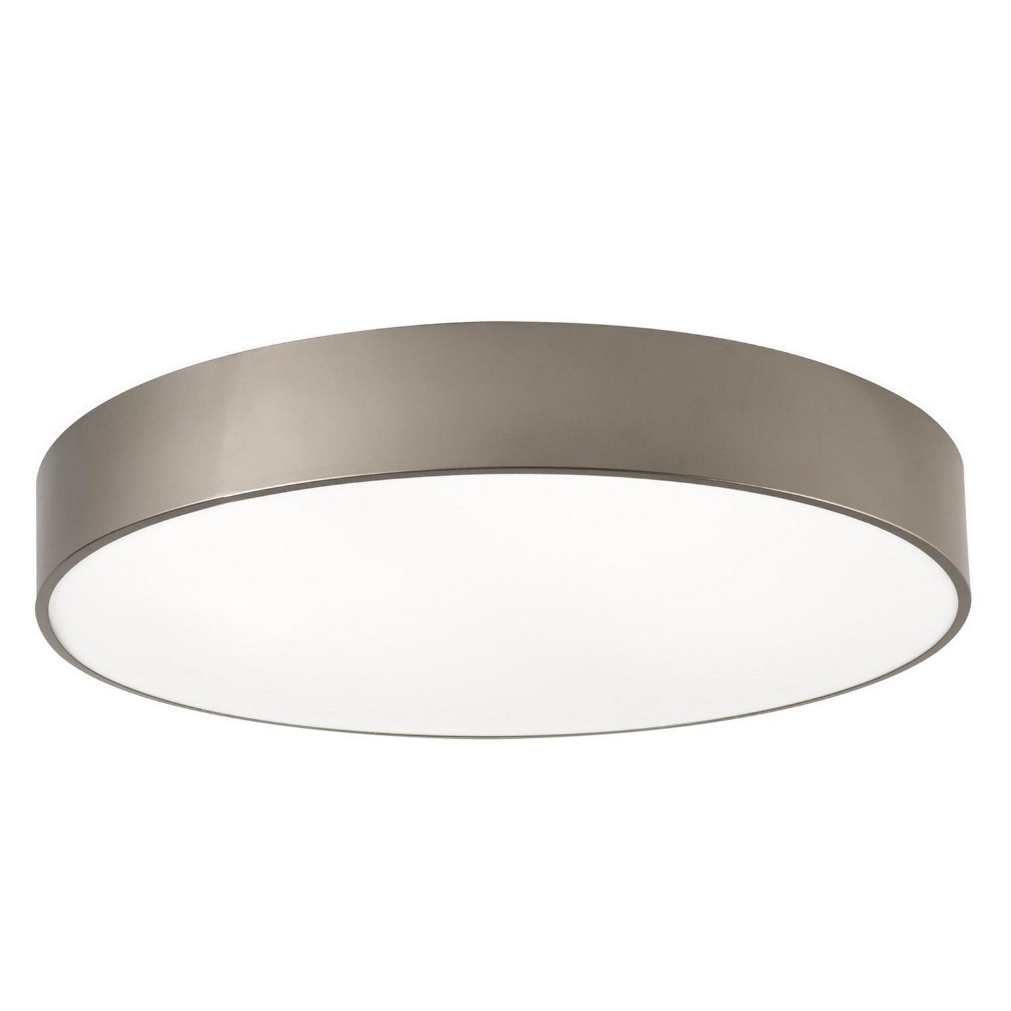 Bailey 30" LED Flush Mount, Satin Nickel Finish - Bees Lighting